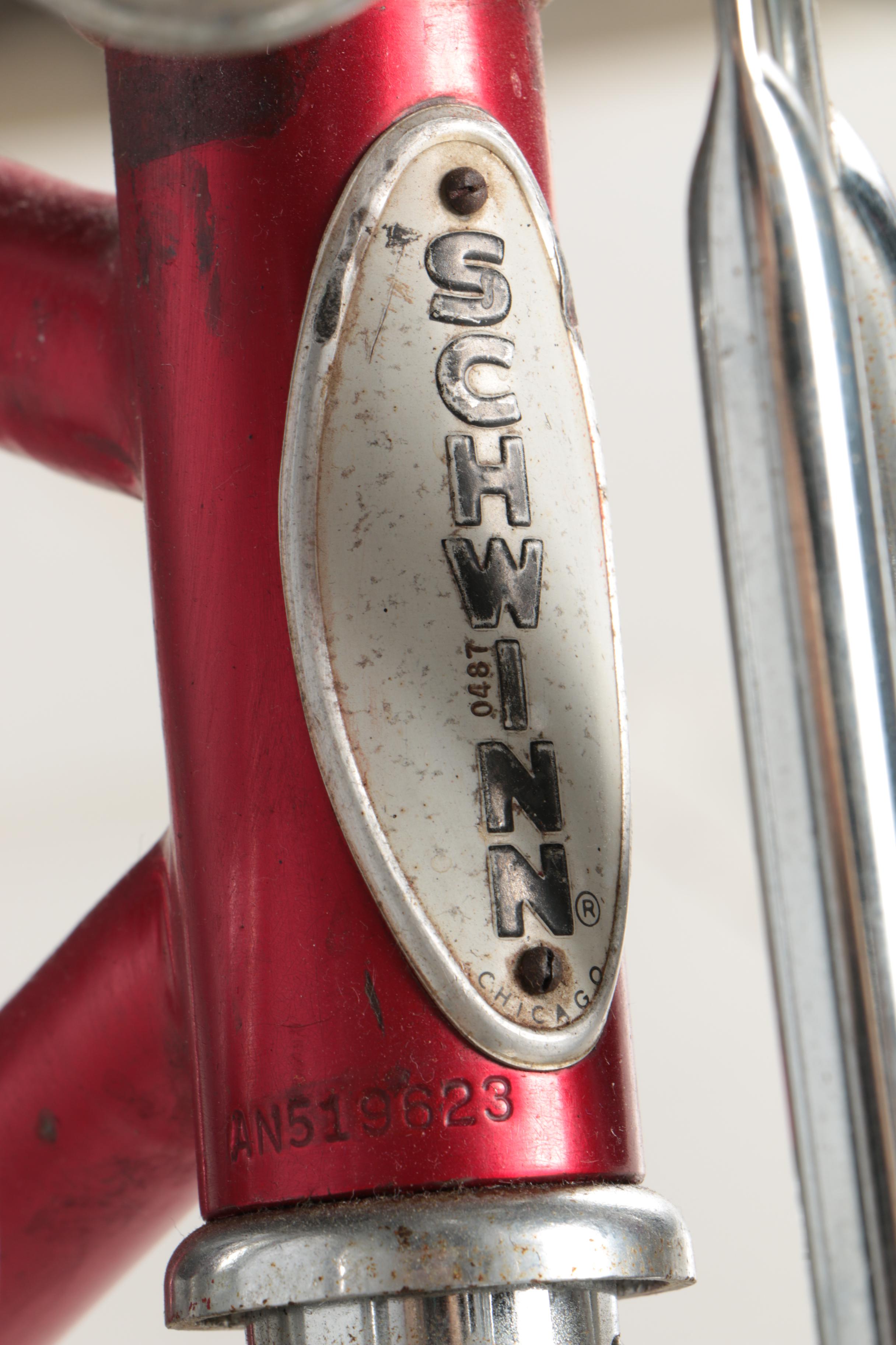 1977 Red Schwinn Fastback Bicycle