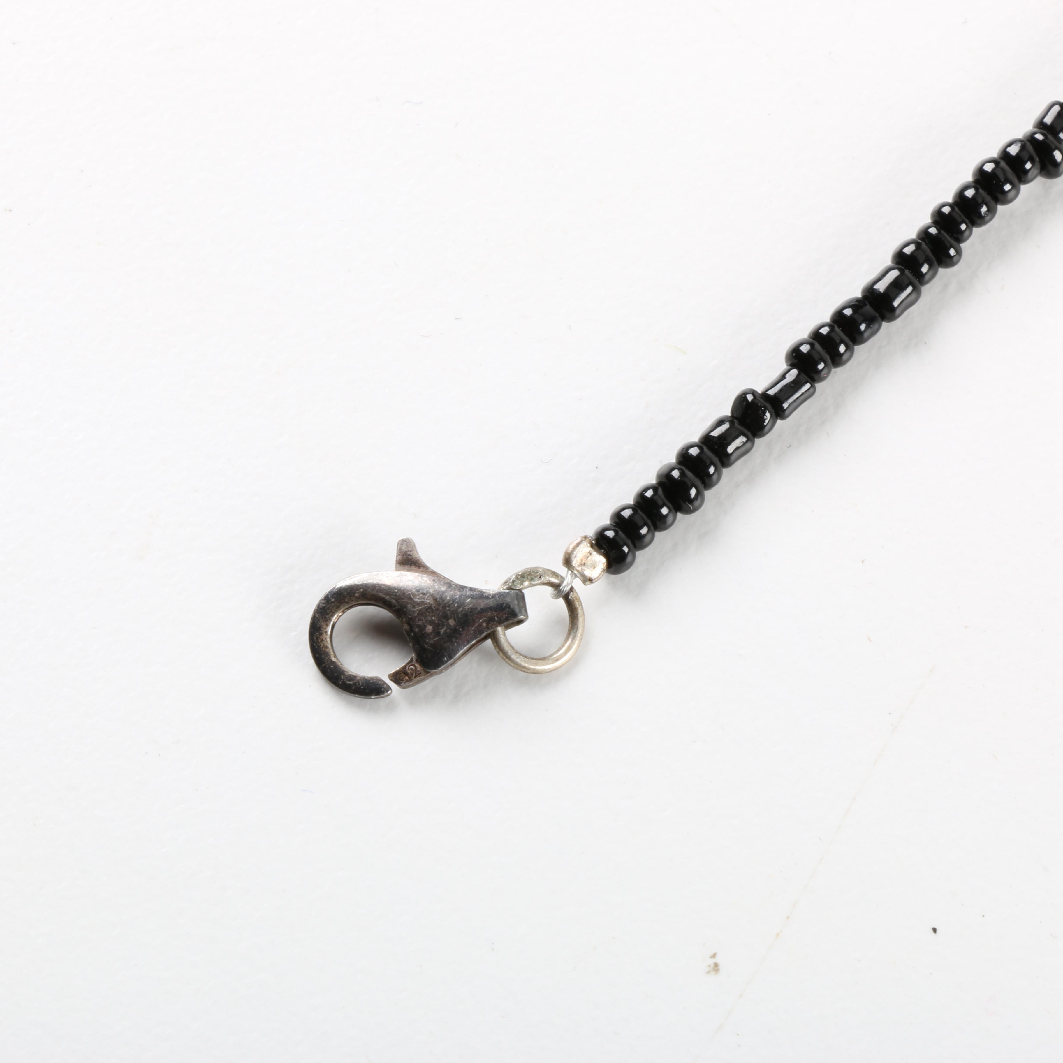 Sterling Silver Jewelry Featuring Agate and Onyx