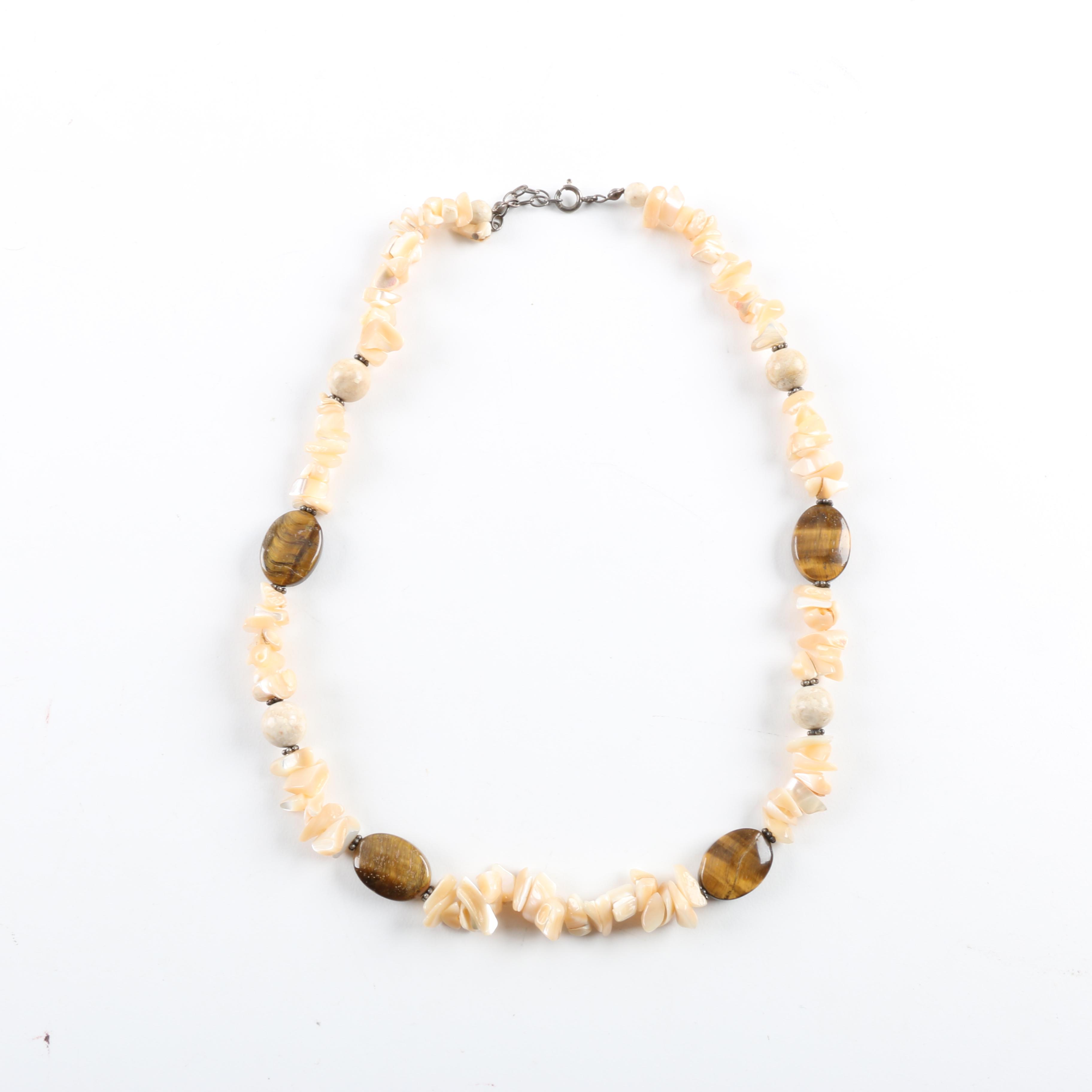 Sterling Silver Jewelry Featuring Agate and Onyx