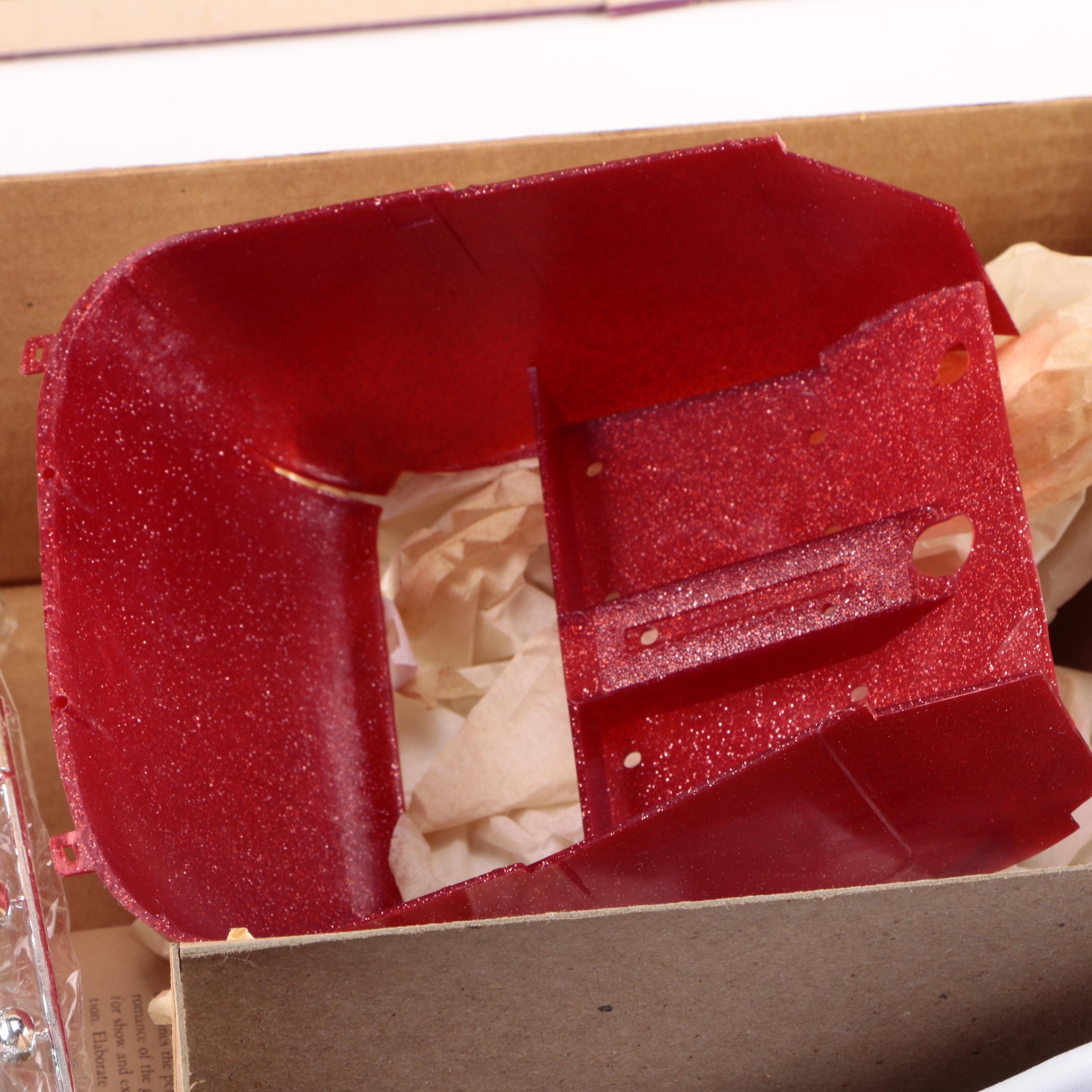 Lindberg Big Red Rod Motorized Model Car