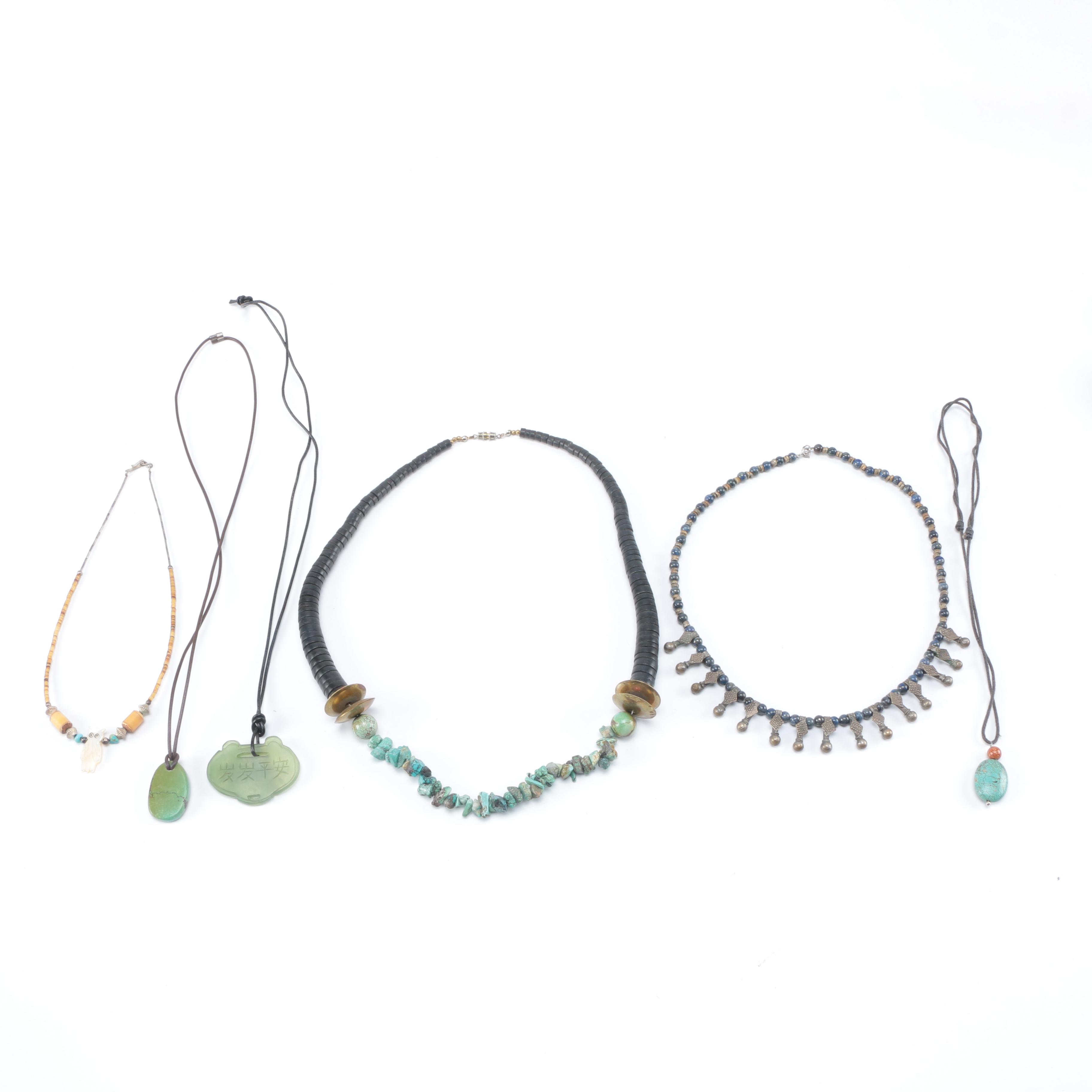 Assorted Stone Costume Jewelry