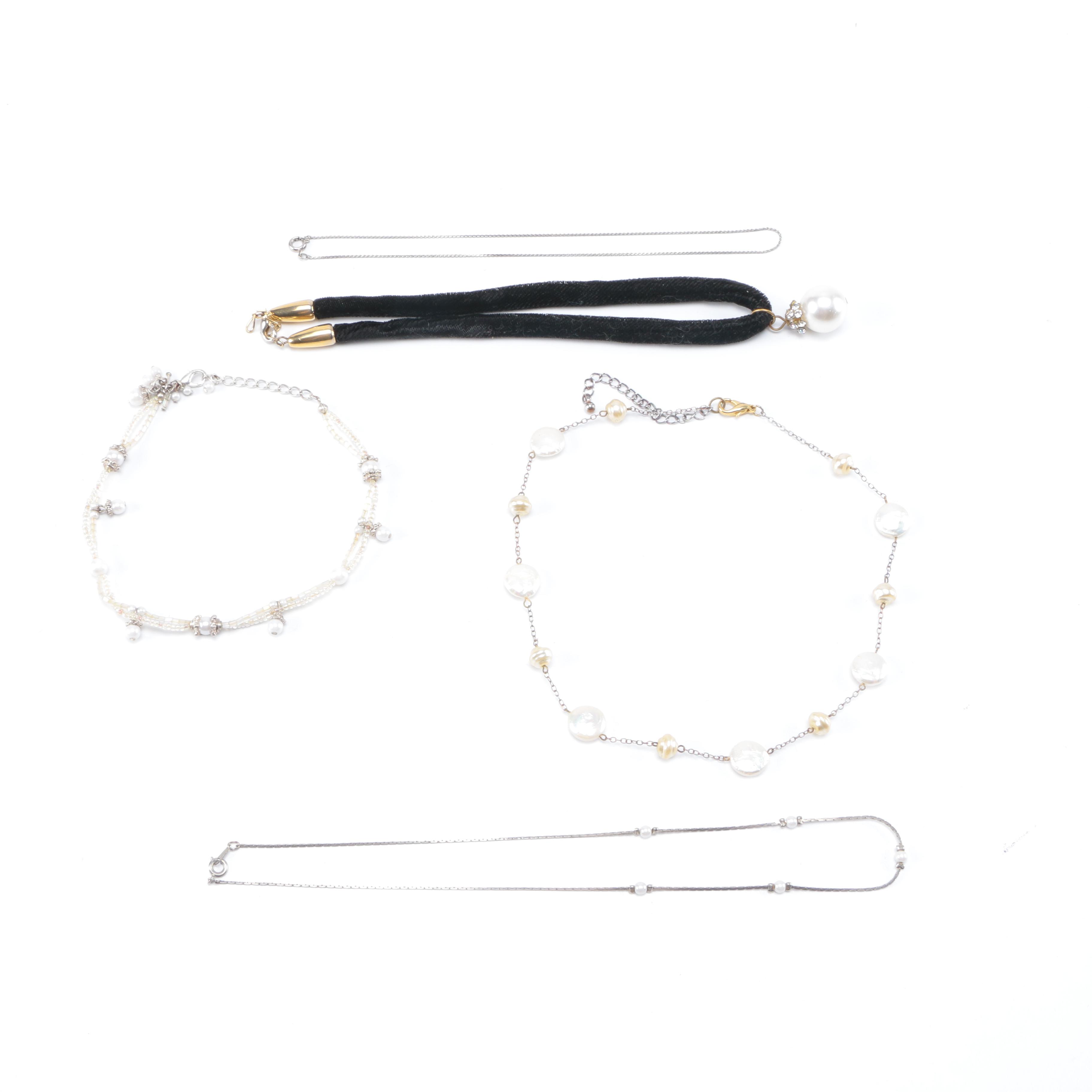 Assorted Stone Costume Jewelry