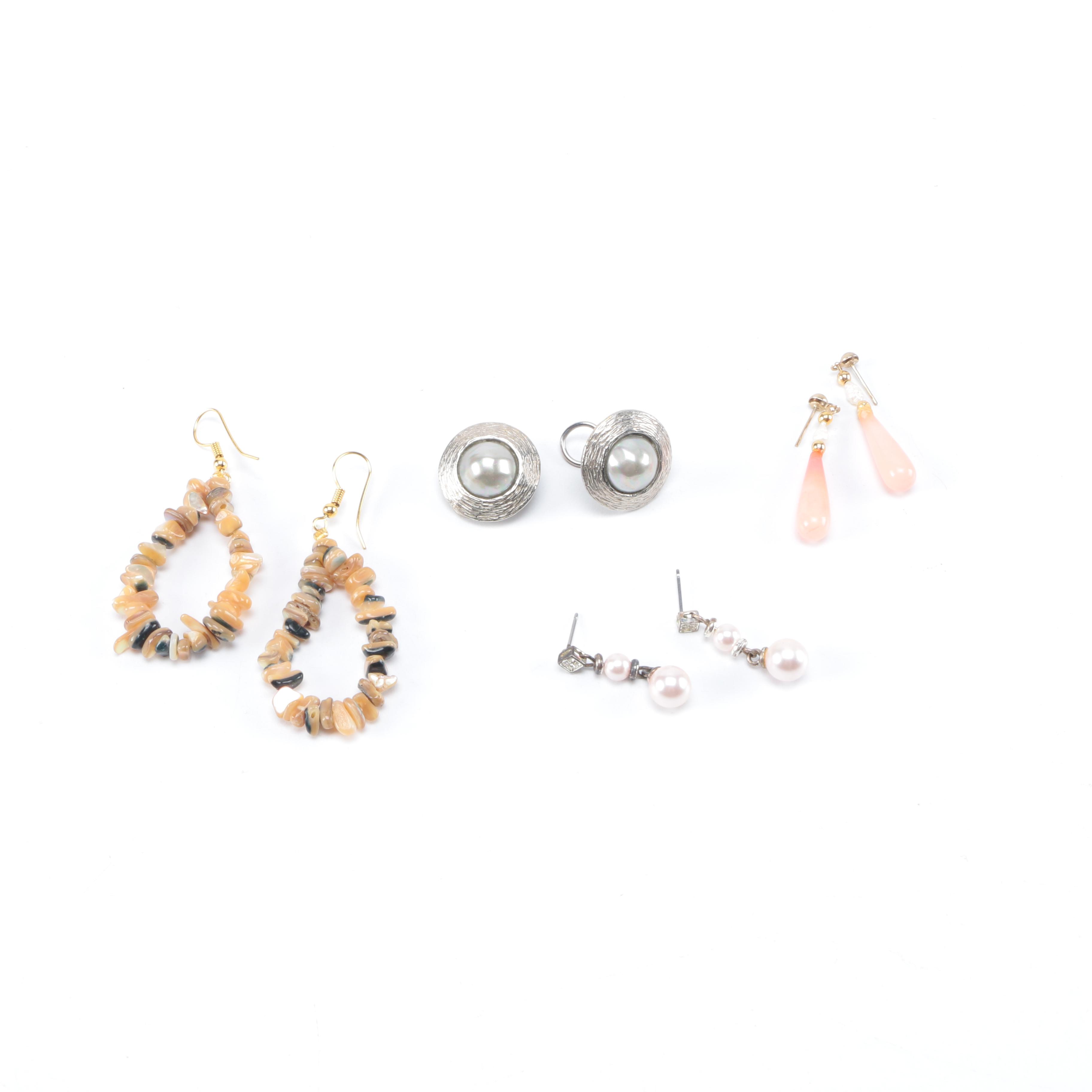 Assorted Stone Costume Jewelry