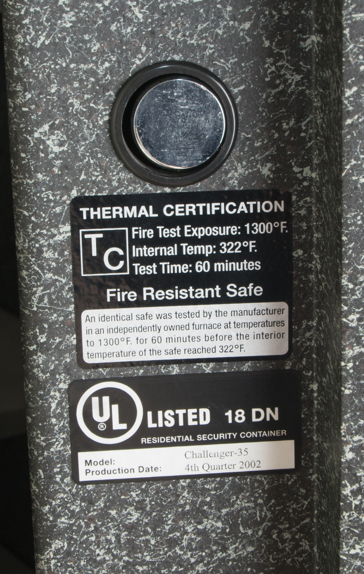 Champion "Challenger-35" Gun Safe