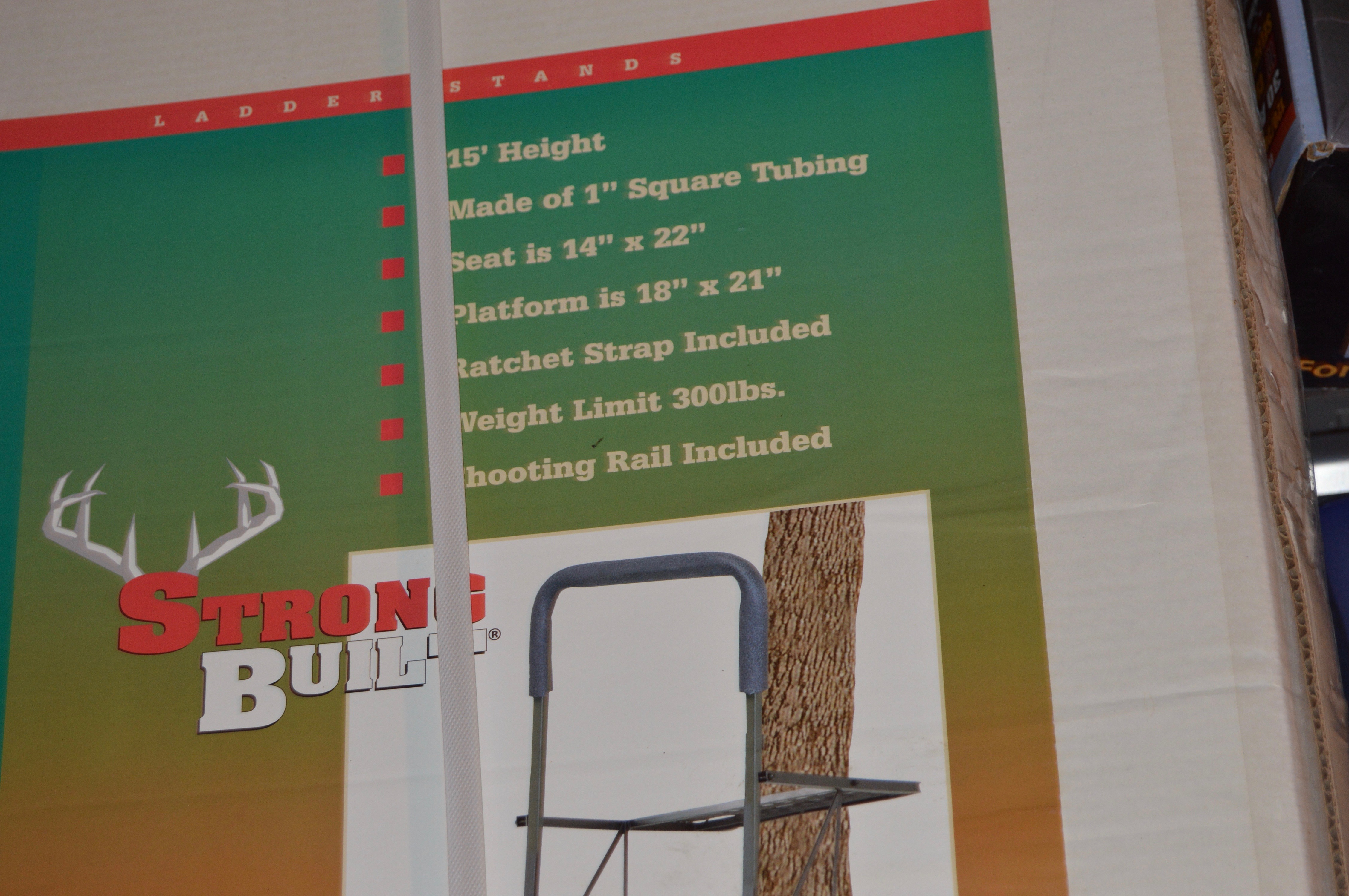 15' Hunting Tree Stand Ladder by Strong Built