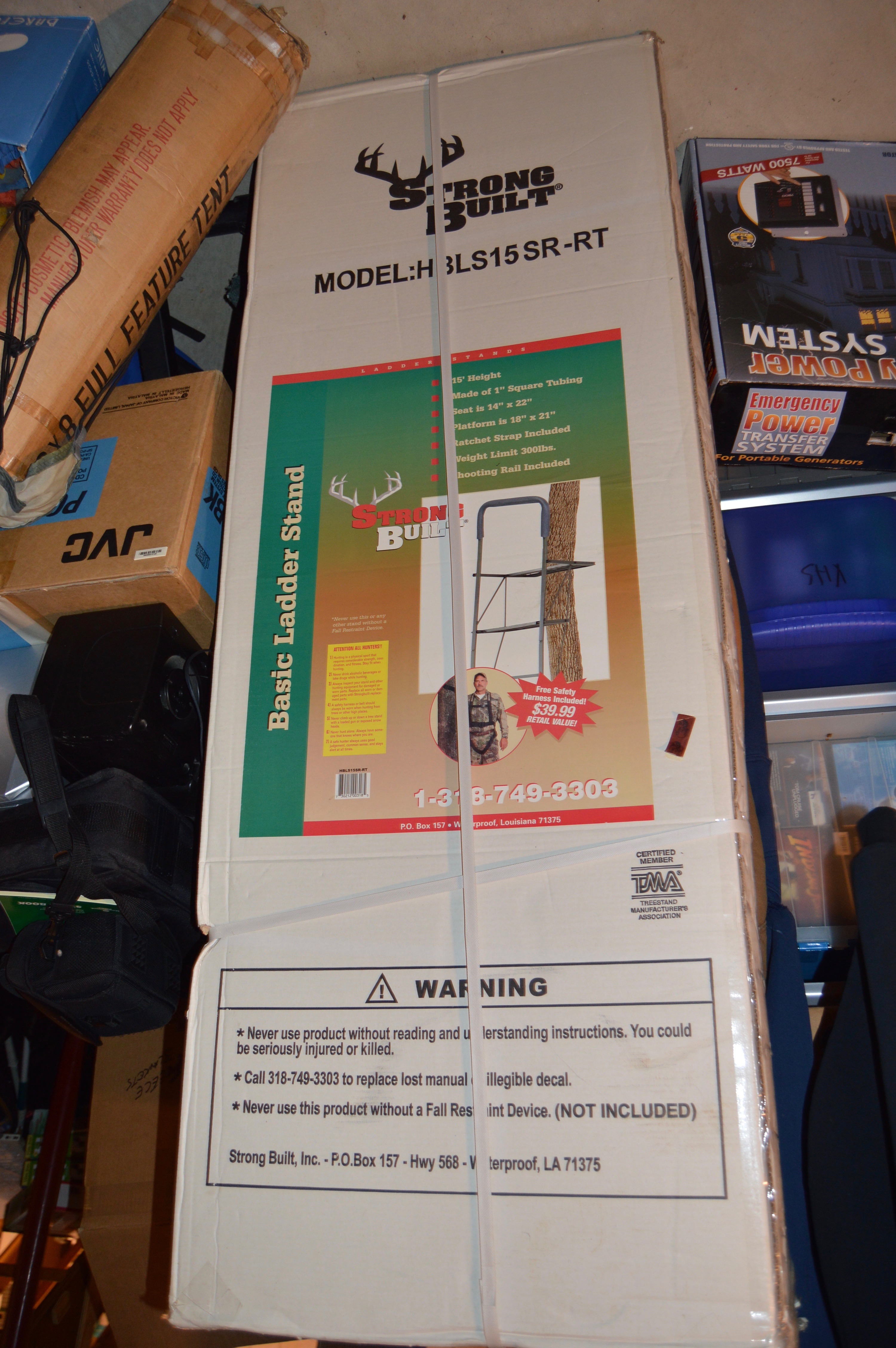 15' Hunting Tree Stand Ladder by Strong Built