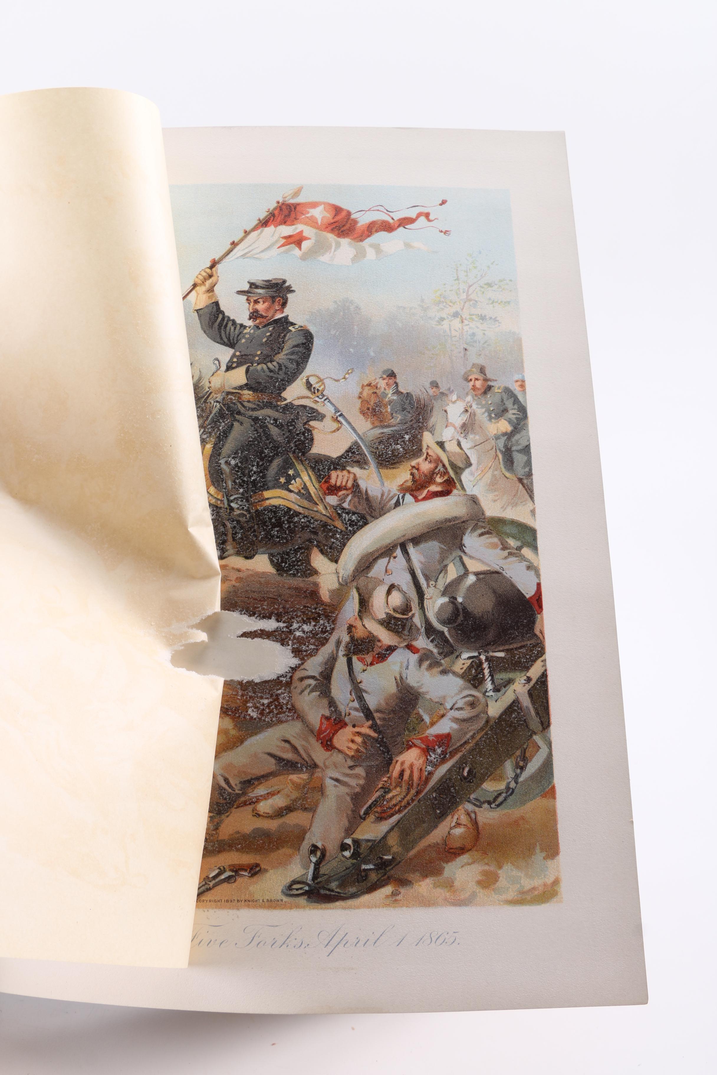 1894 "Campfire and Battlefield" by Rossiter Johnson