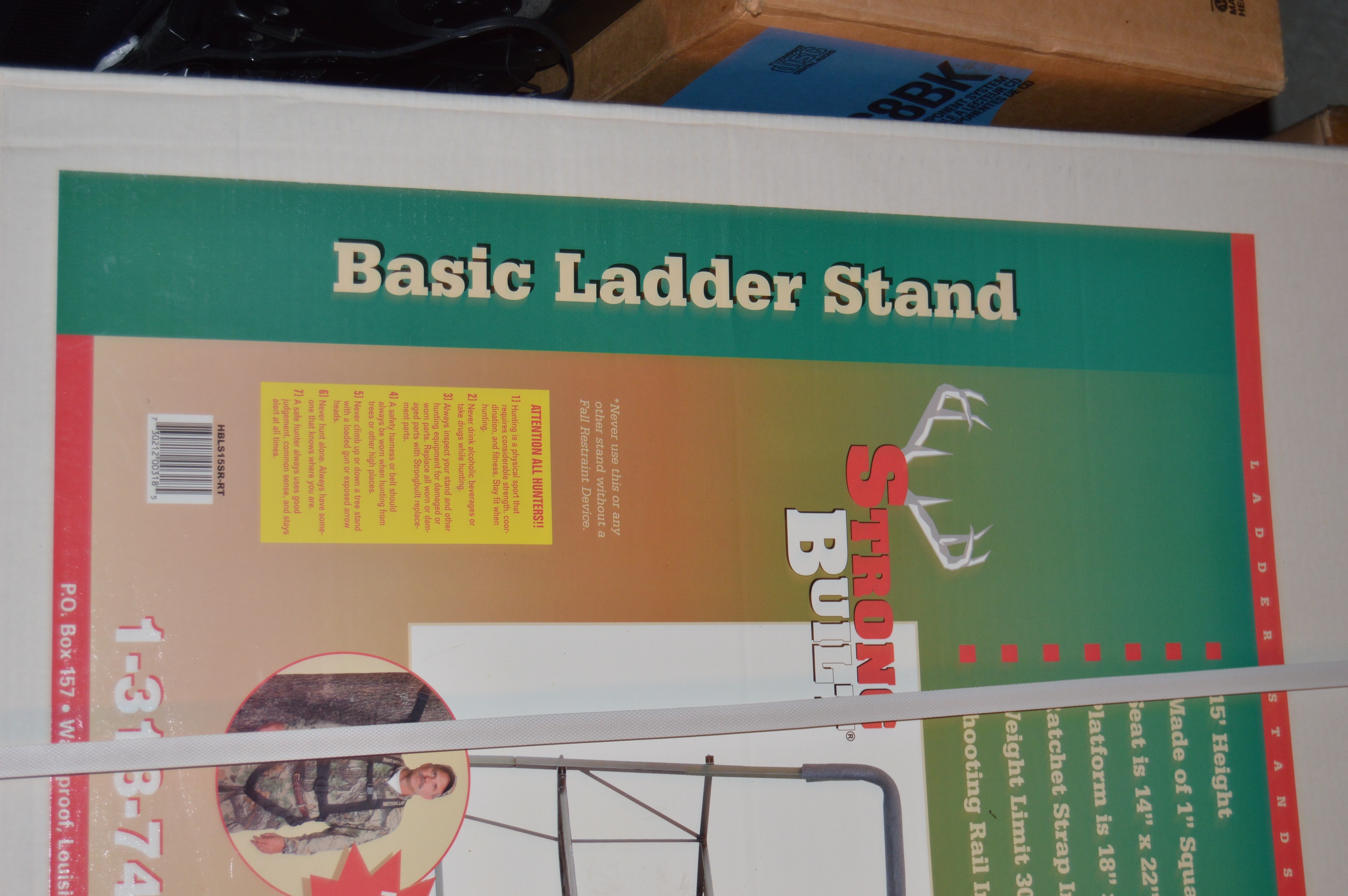 15' Hunting Tree Stand Ladder by Strong Built