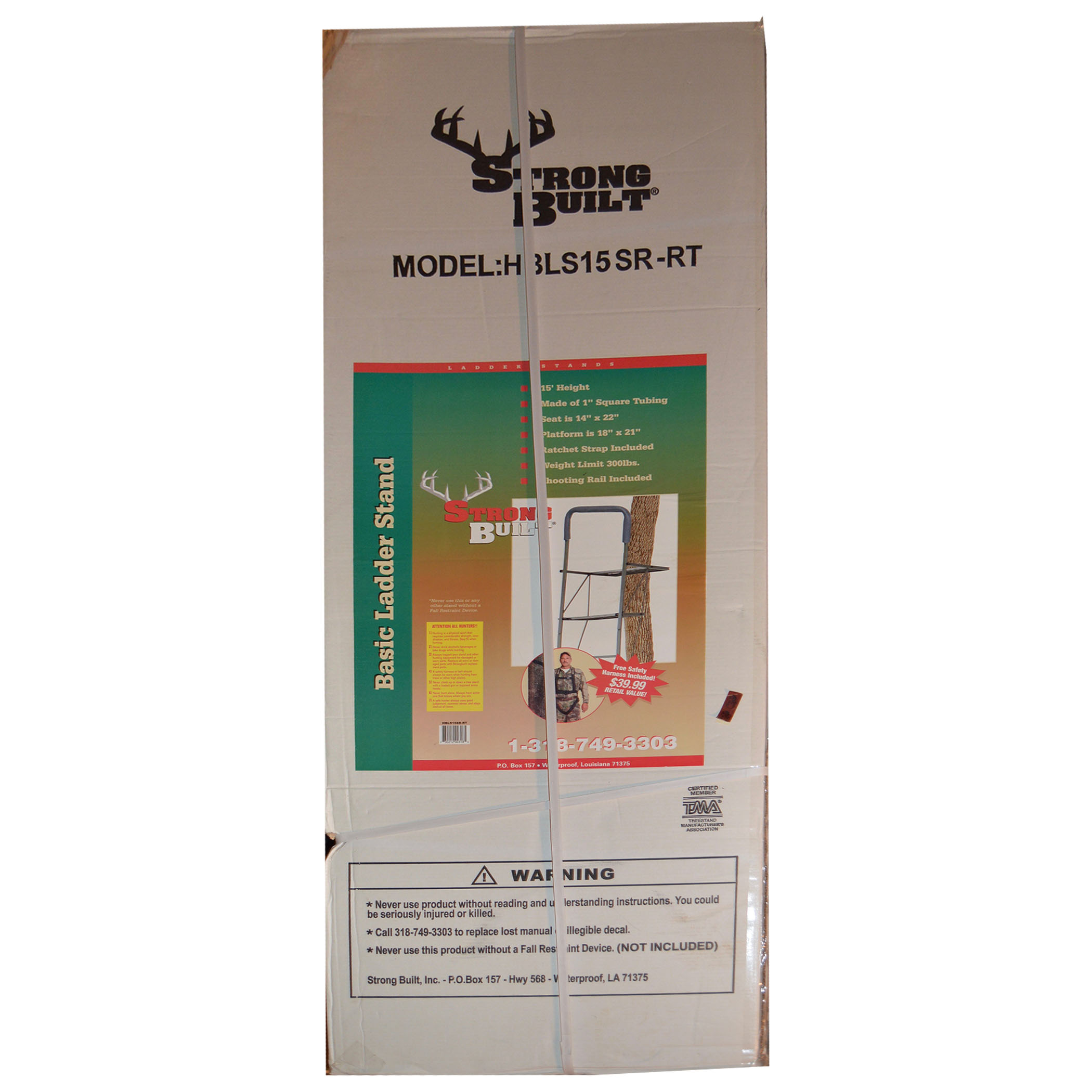 15' Hunting Tree Stand Ladder by Strong Built