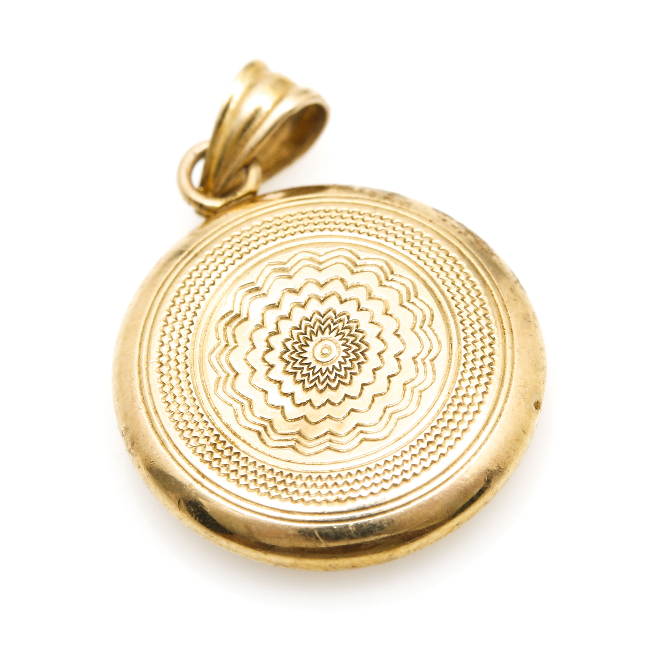 Vintage 10K Yellow Gold Pendant and Rings