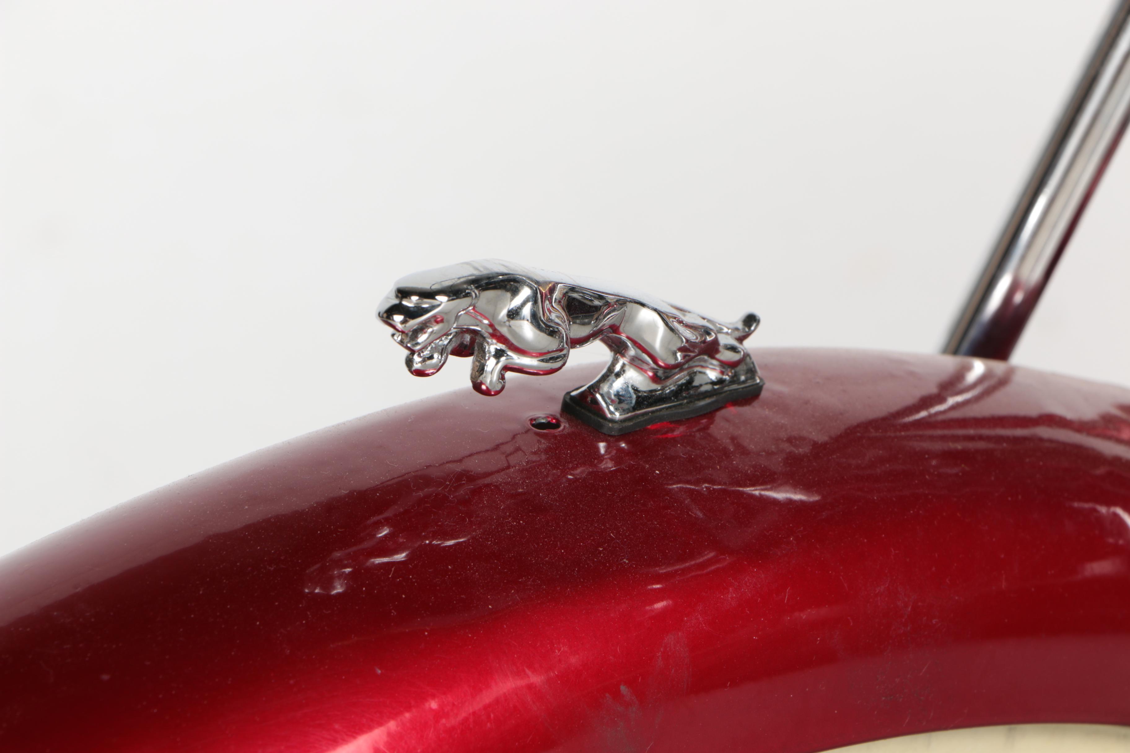 Red Schwinn Panther Motorized Bicycle