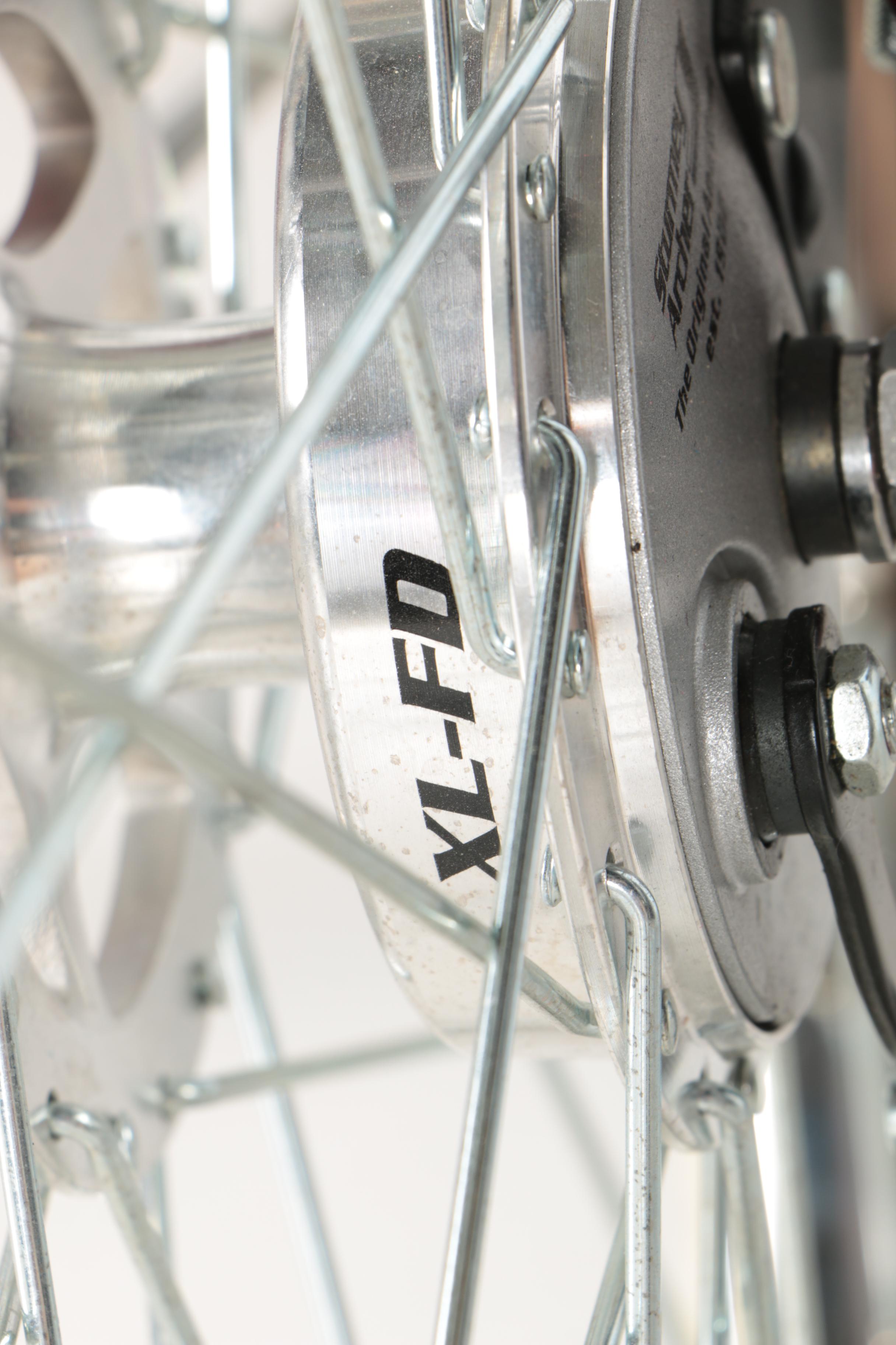 Red Schwinn Panther Motorized Bicycle