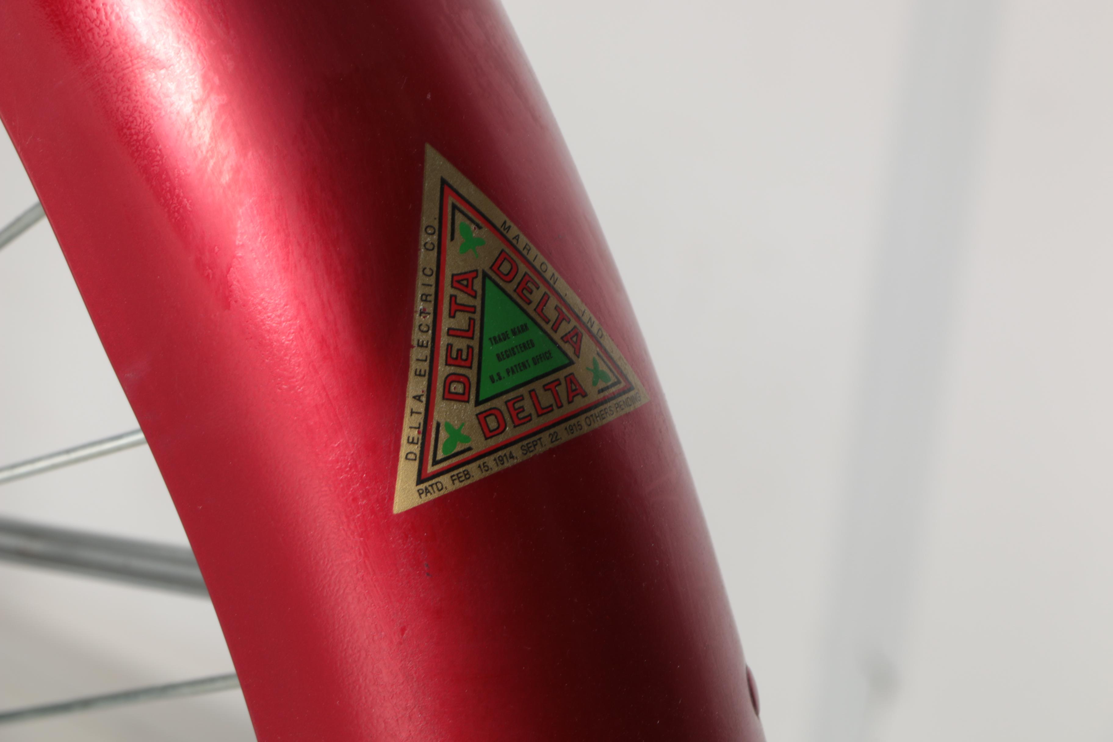 Red Schwinn Panther Motorized Bicycle