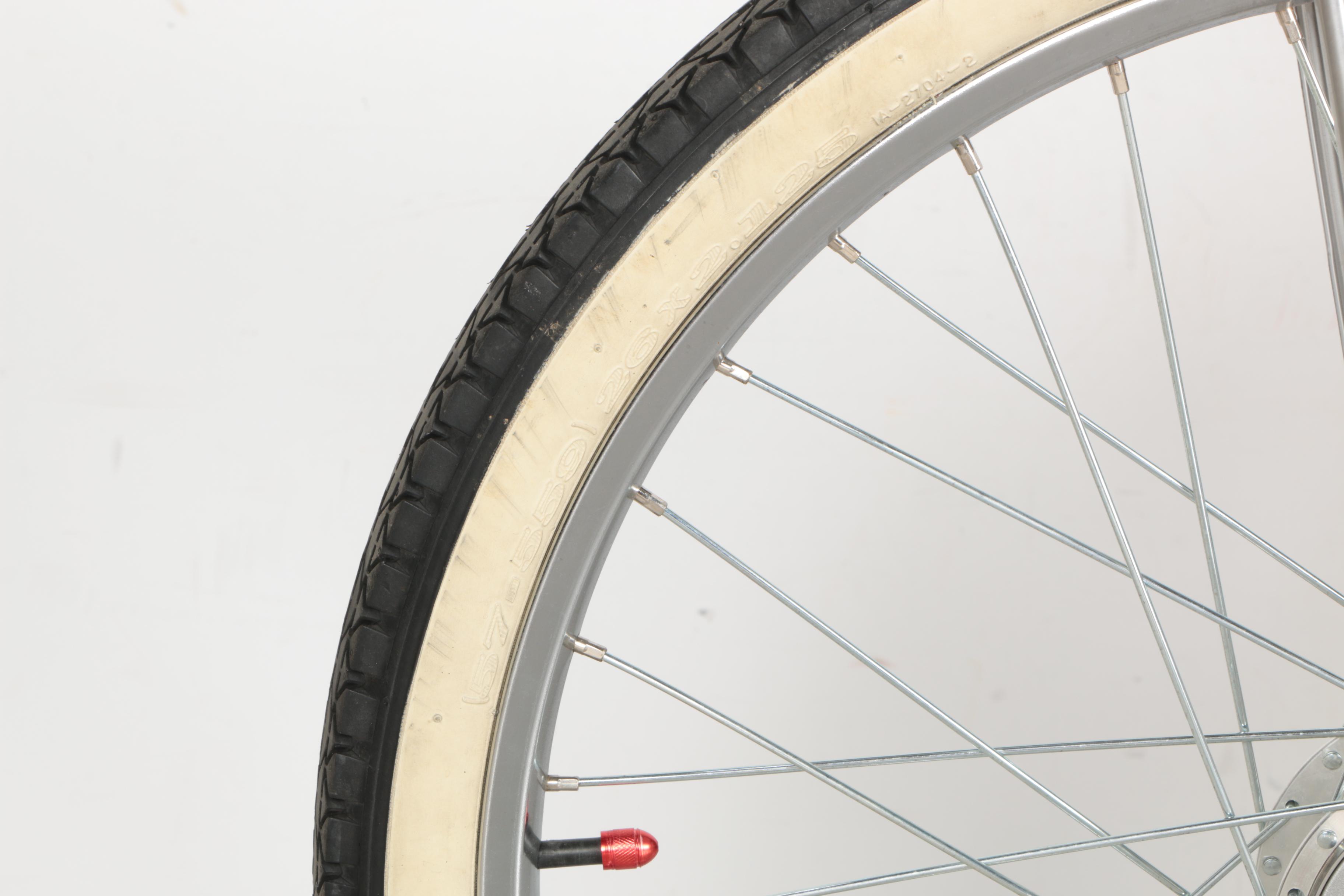 Red Schwinn Panther Motorized Bicycle