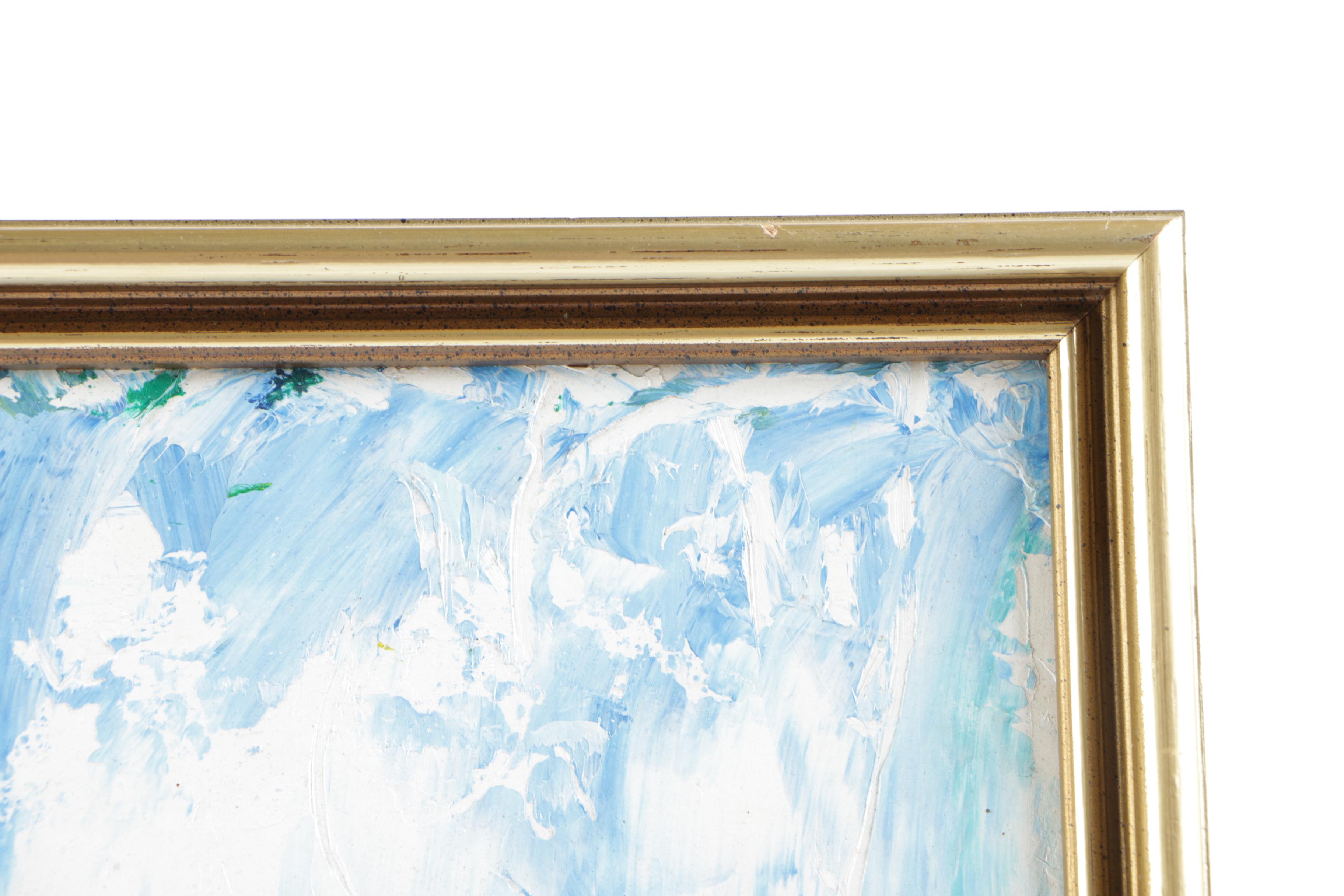 David Vigil Oil Painting of a Landscape