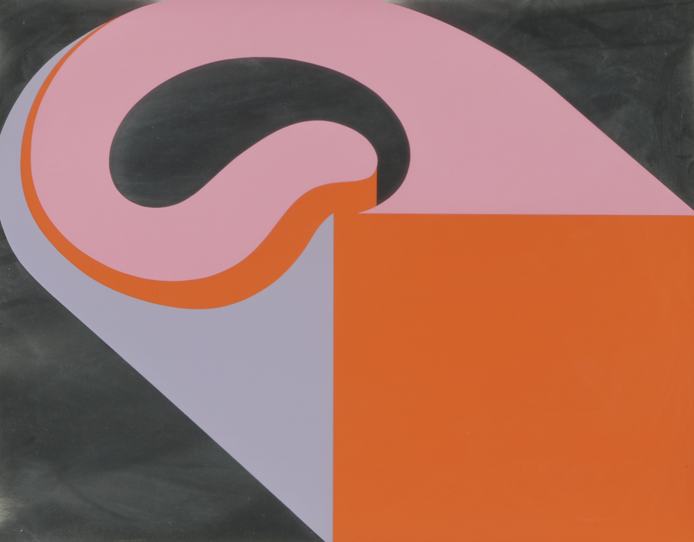 Serigraph on Paper Abstract Scene