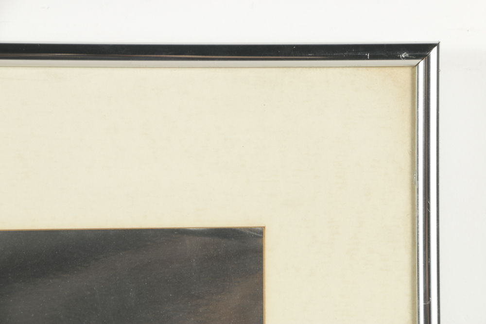 Serigraph on Paper Abstract Scene