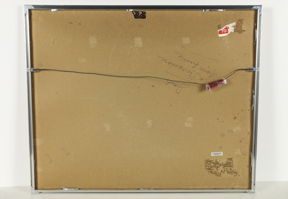 Serigraph on Paper Abstract Scene