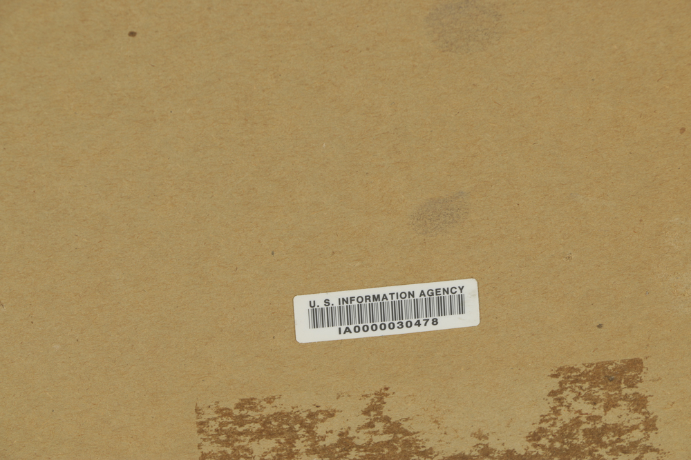 Serigraph on Paper Abstract Scene