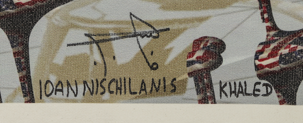 Ioan Nischilanis Giclee on Canvas "Khaled"