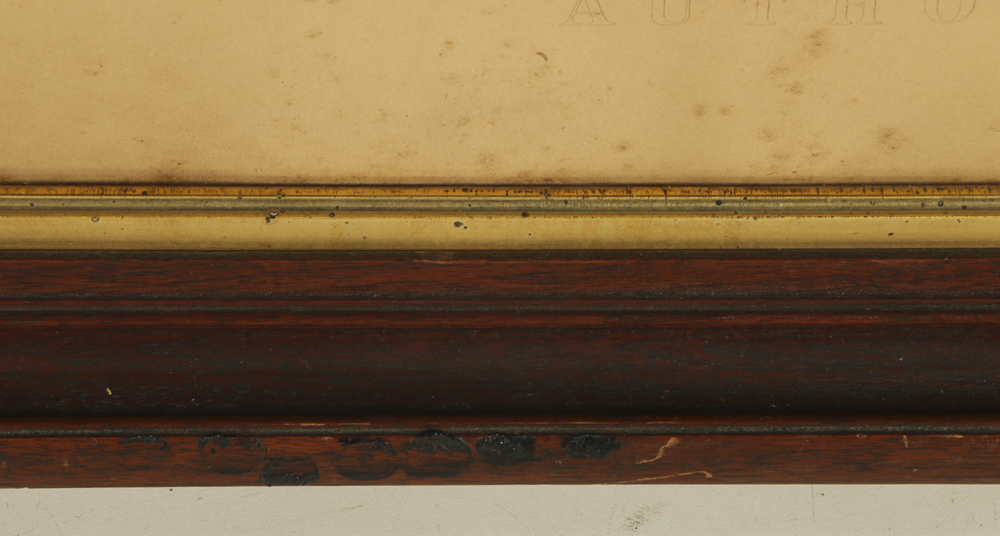 Engraving on Paper After Thomas Hicks "Authors of the United States"