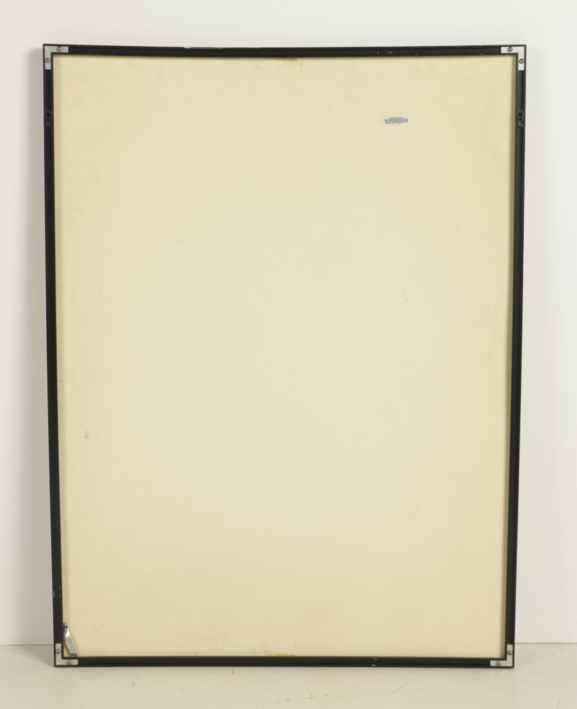 Limited Edition Lithograph on Paper Abstract Composition