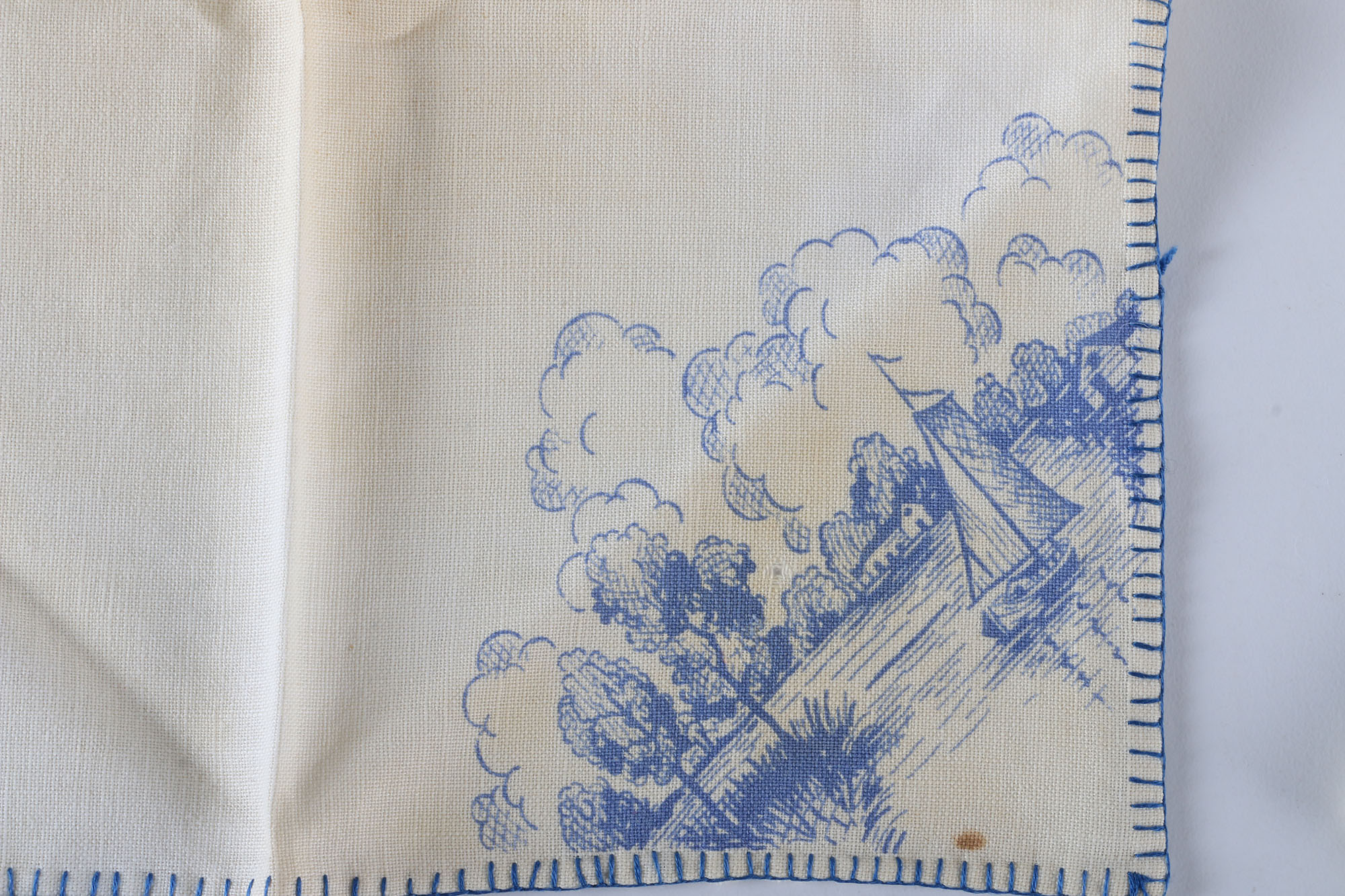 Blue and White Kitchen Linens