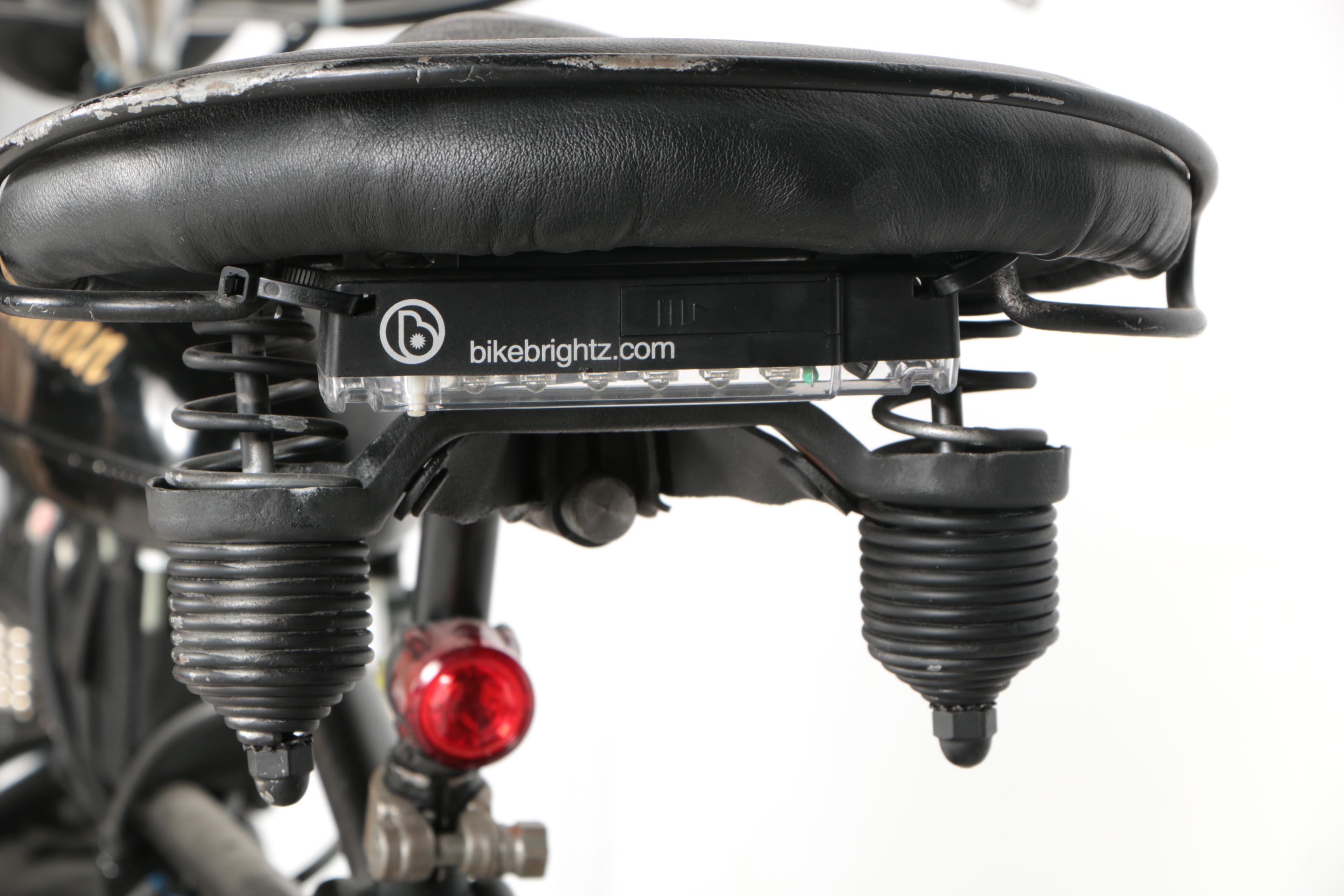 Vintage Schwinn Black Phantom Motorized Bicycle