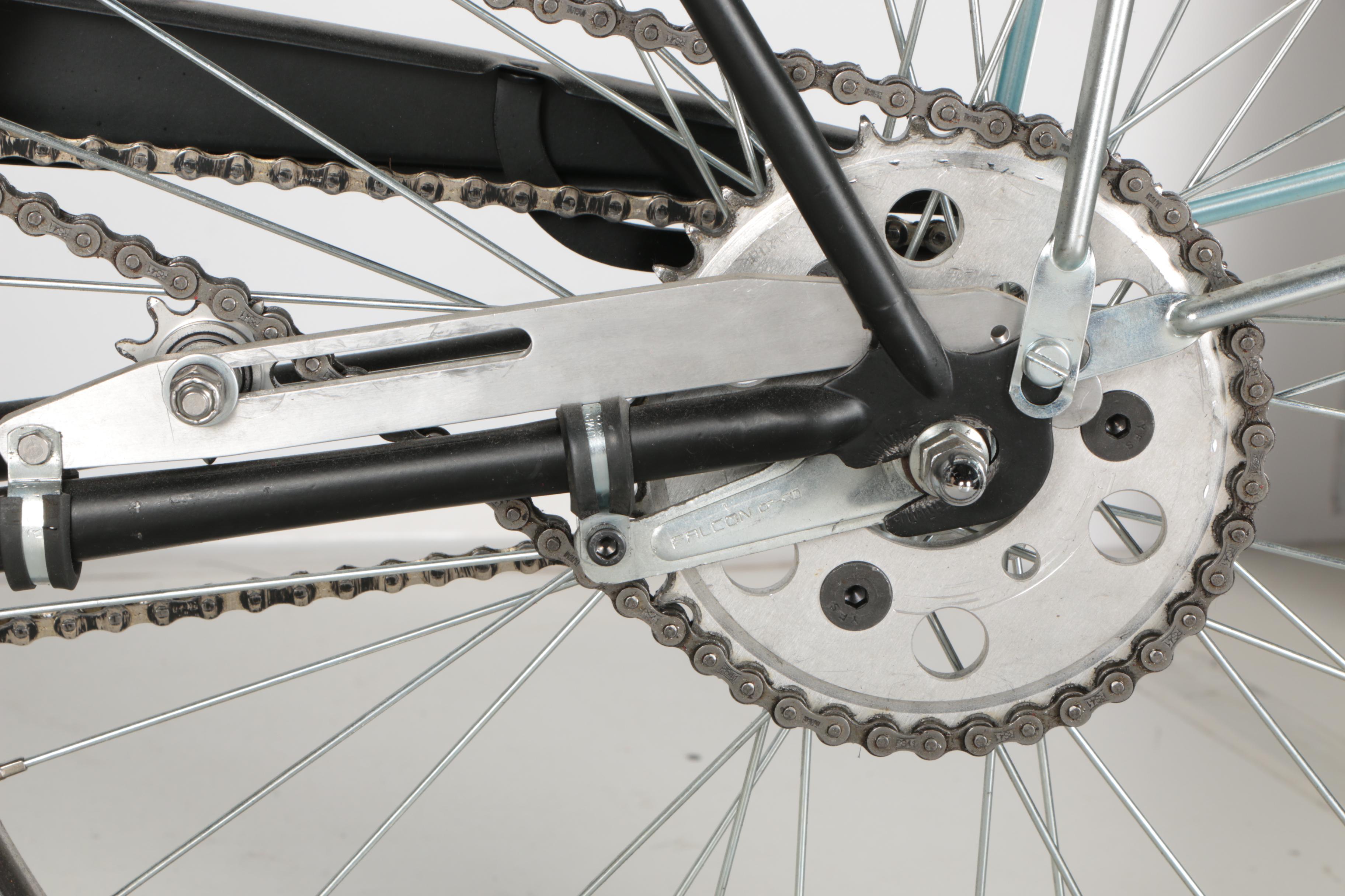 Vintage Schwinn Black Phantom Motorized Bicycle