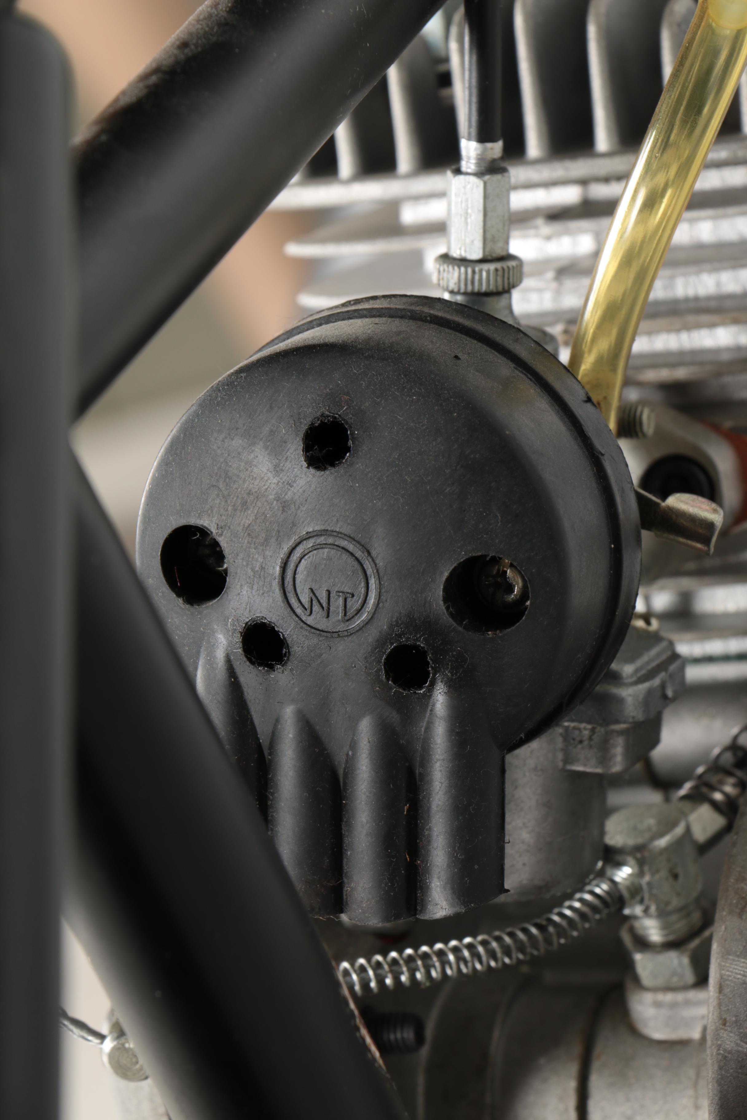 Vintage Schwinn Black Phantom Motorized Bicycle