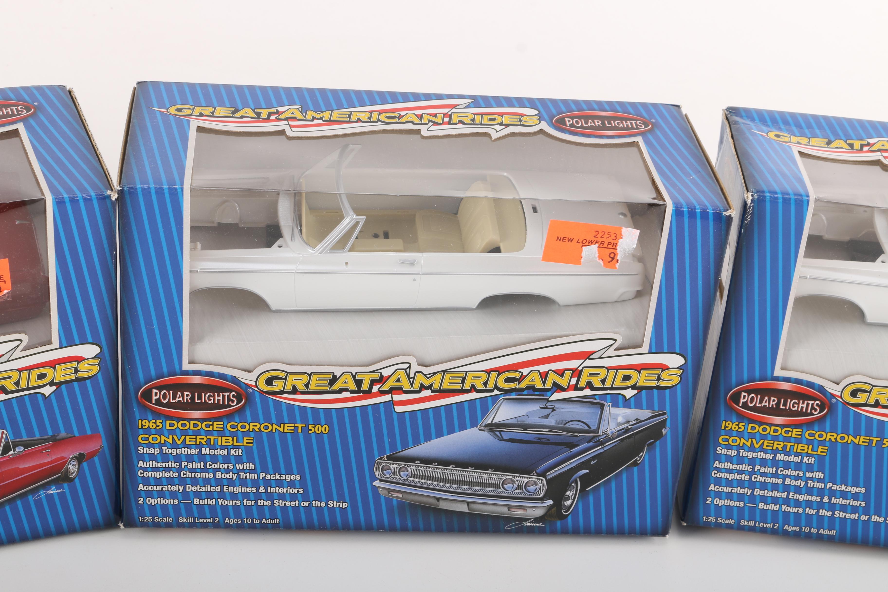 Mid '60s Model Dodge and Pontiac Cars