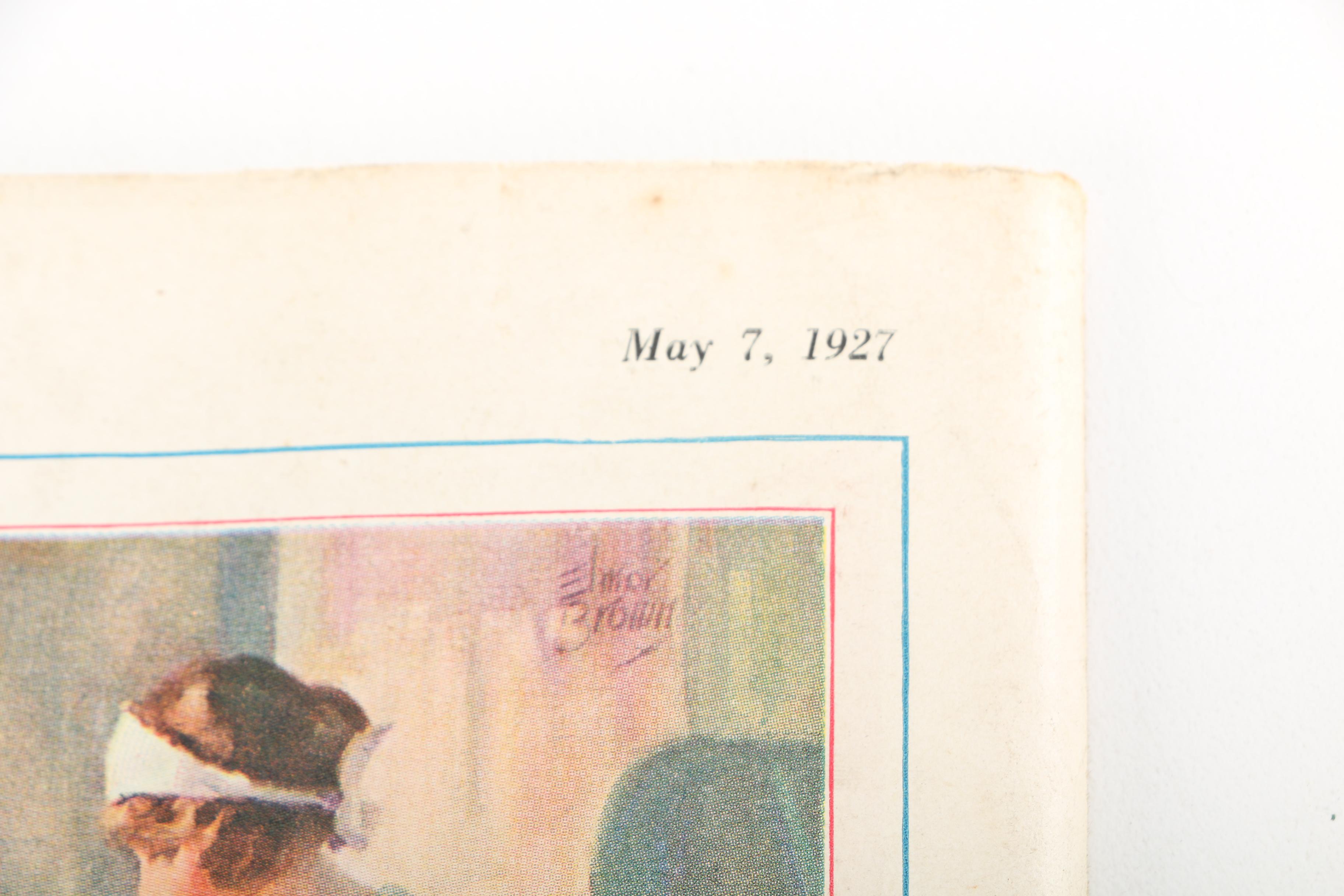 Collection of 1920s and 1930s Magazines Including "The Saturday Evening Post"