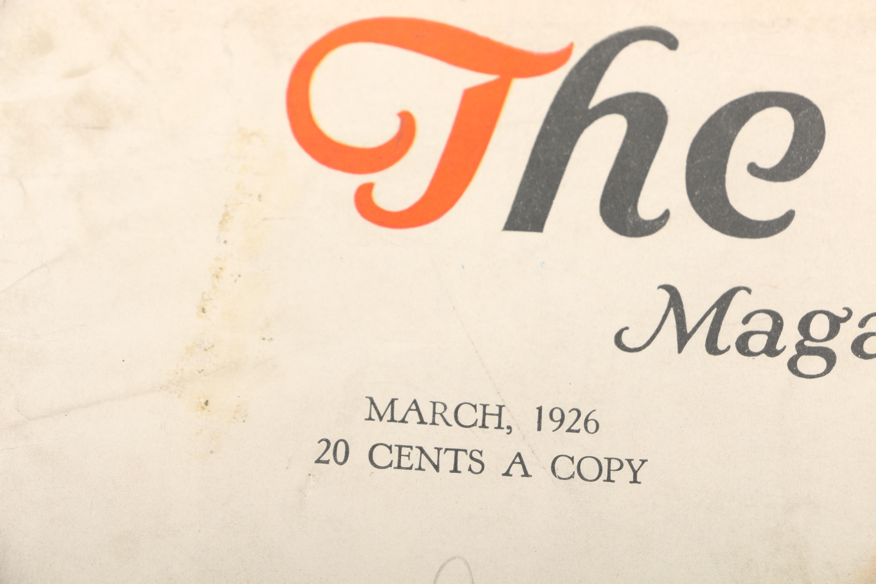 Collection of 1920s and 1930s Magazines Including "The Saturday Evening Post"