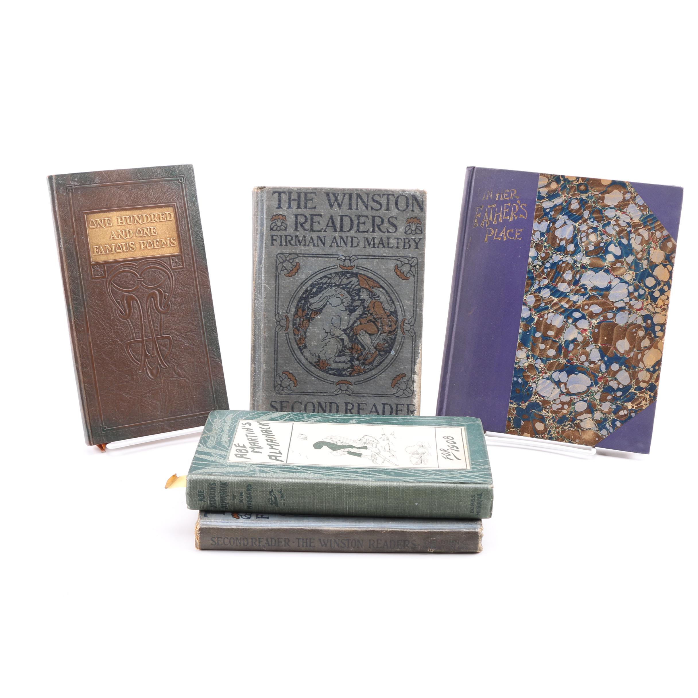 Vintage Hardcover Books of Literature