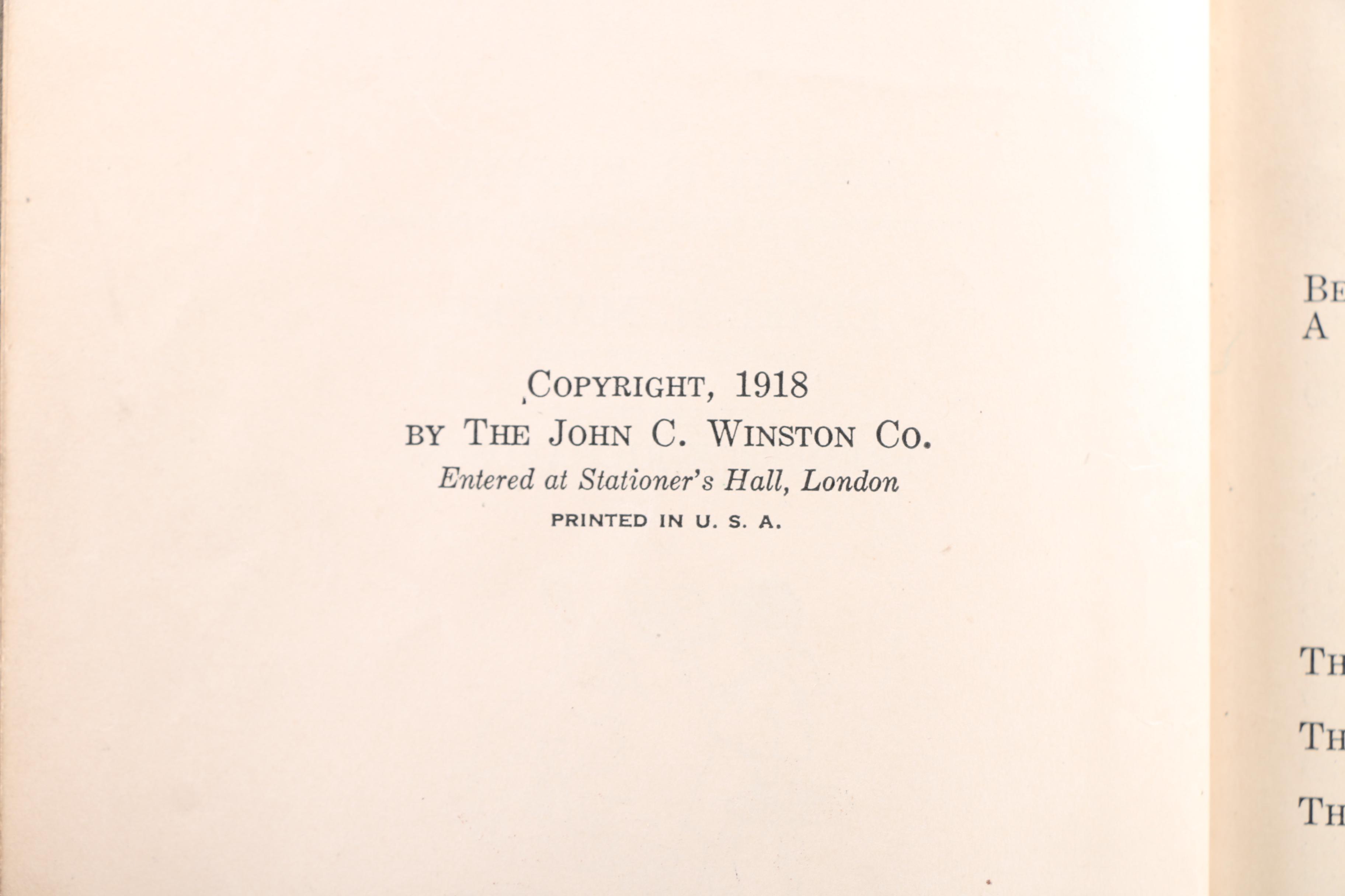 Vintage Hardcover Books of Literature