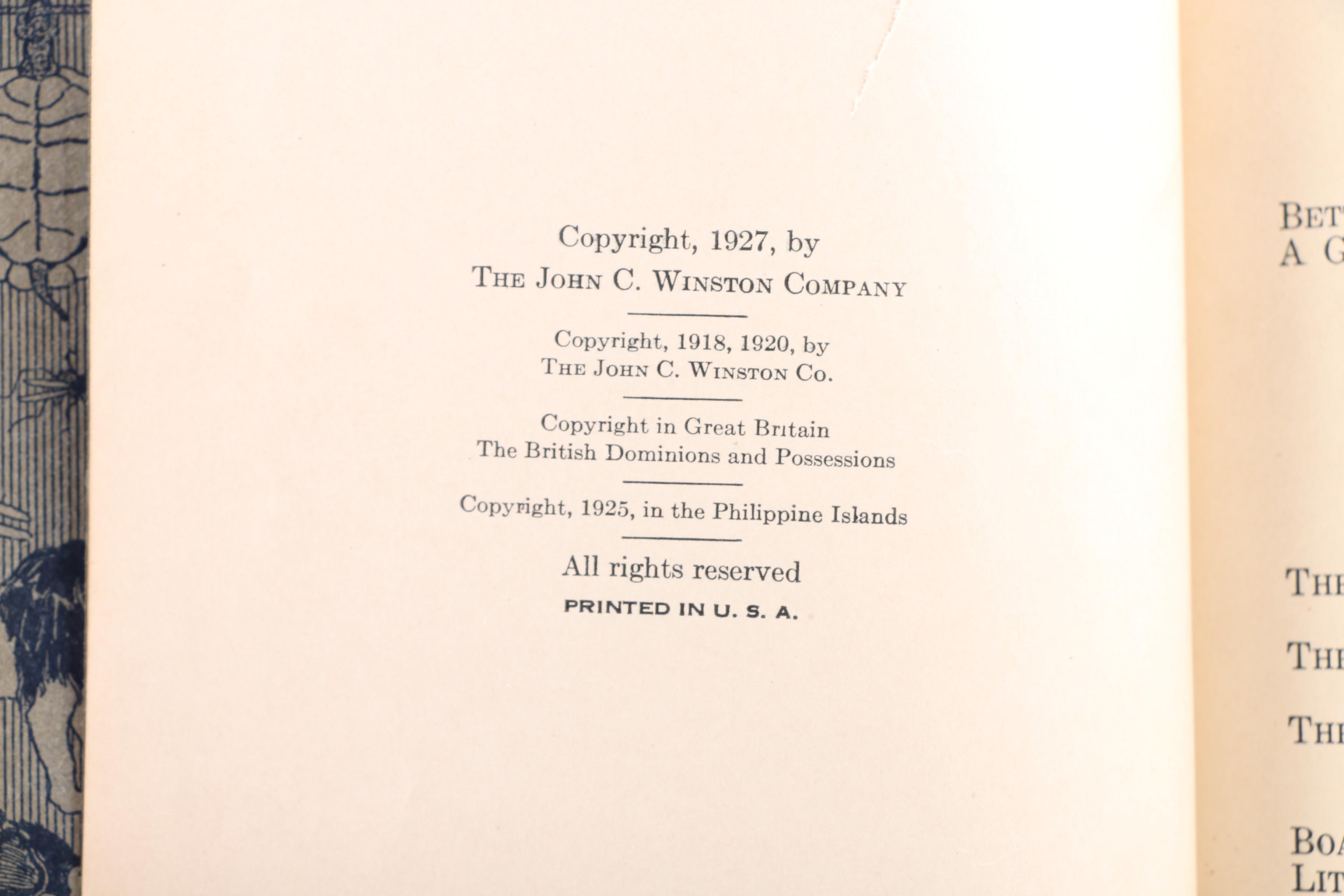 Vintage Hardcover Books of Literature