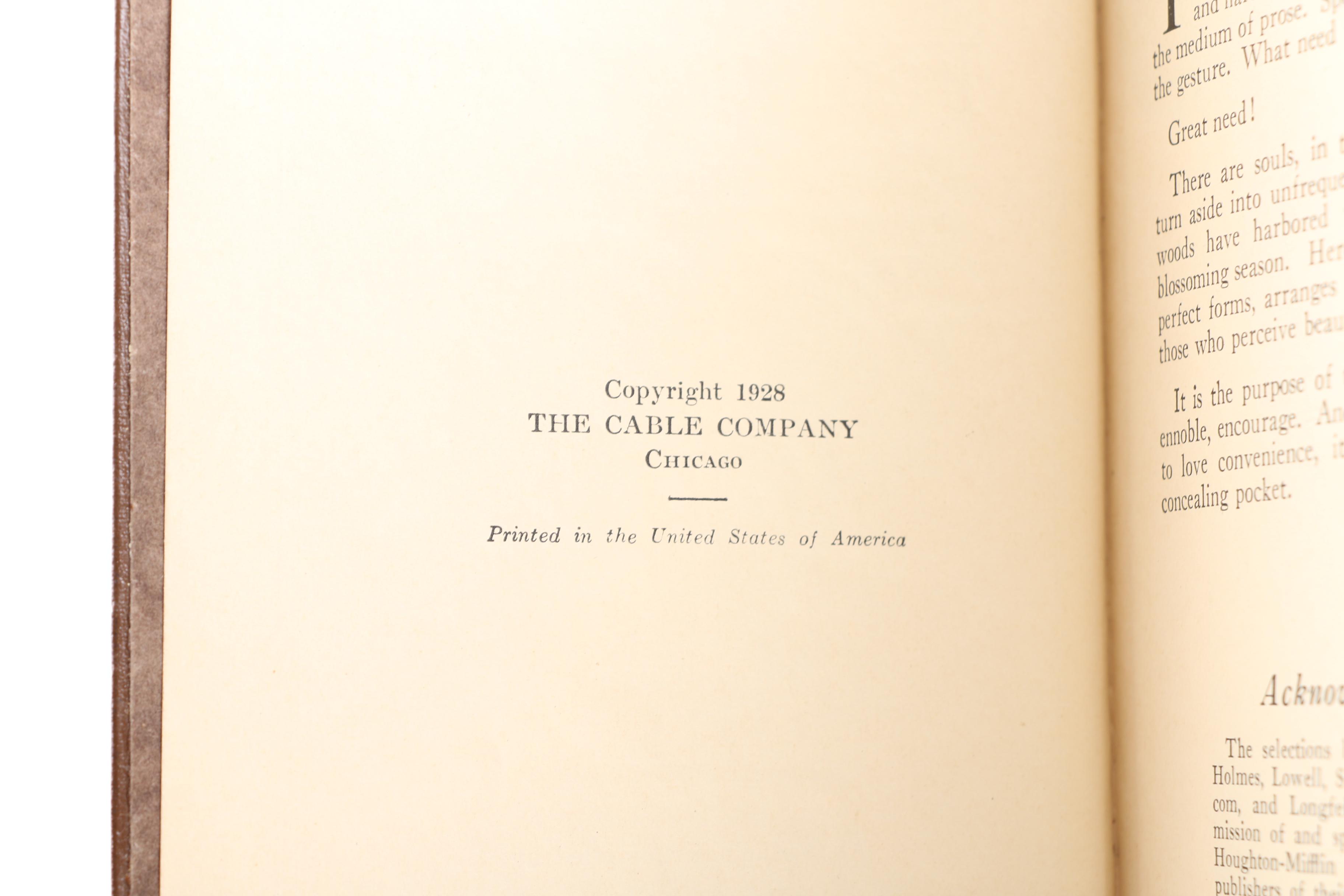 Vintage Hardcover Books of Literature