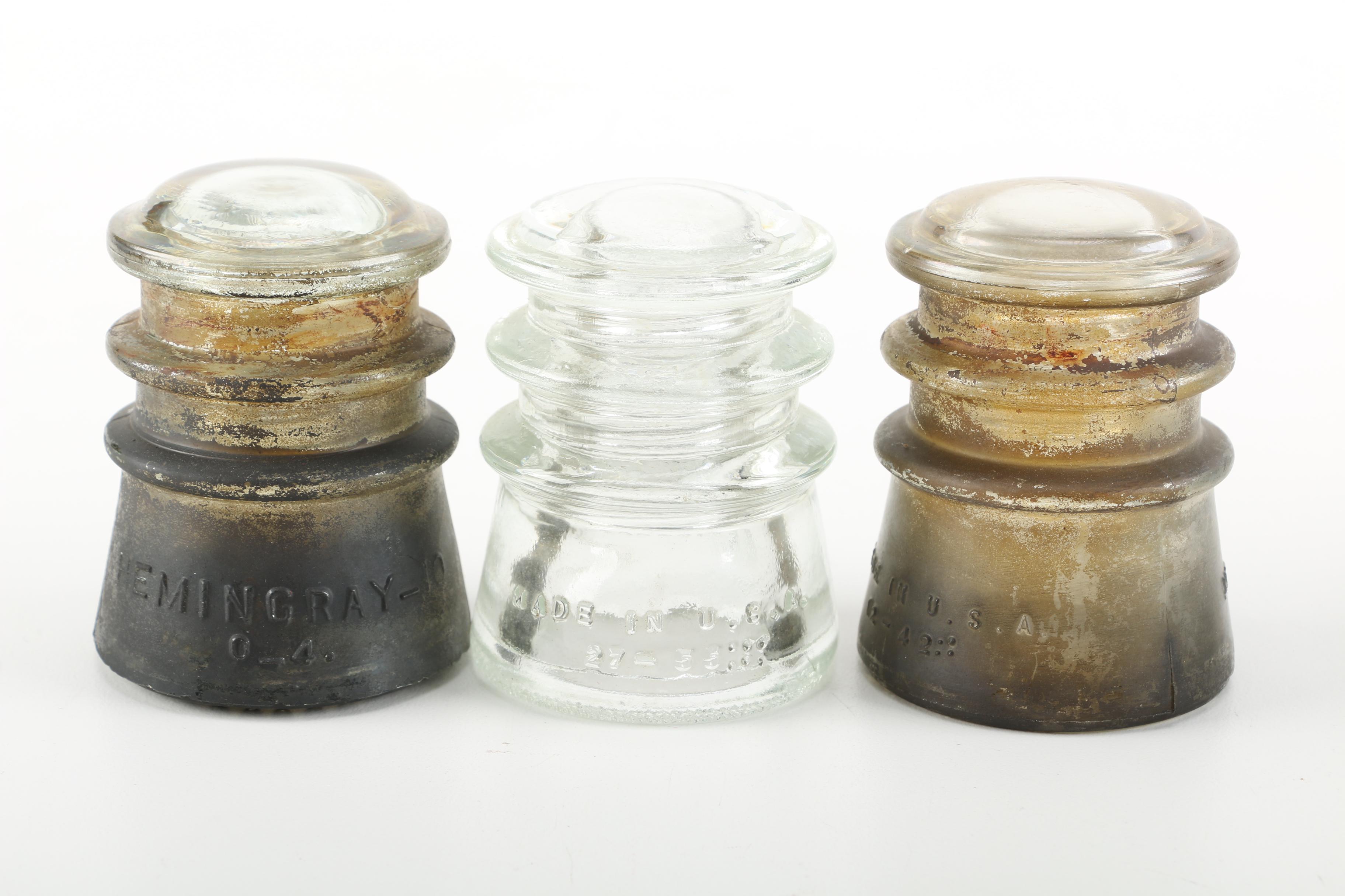 Hemingray Glass Insulators
