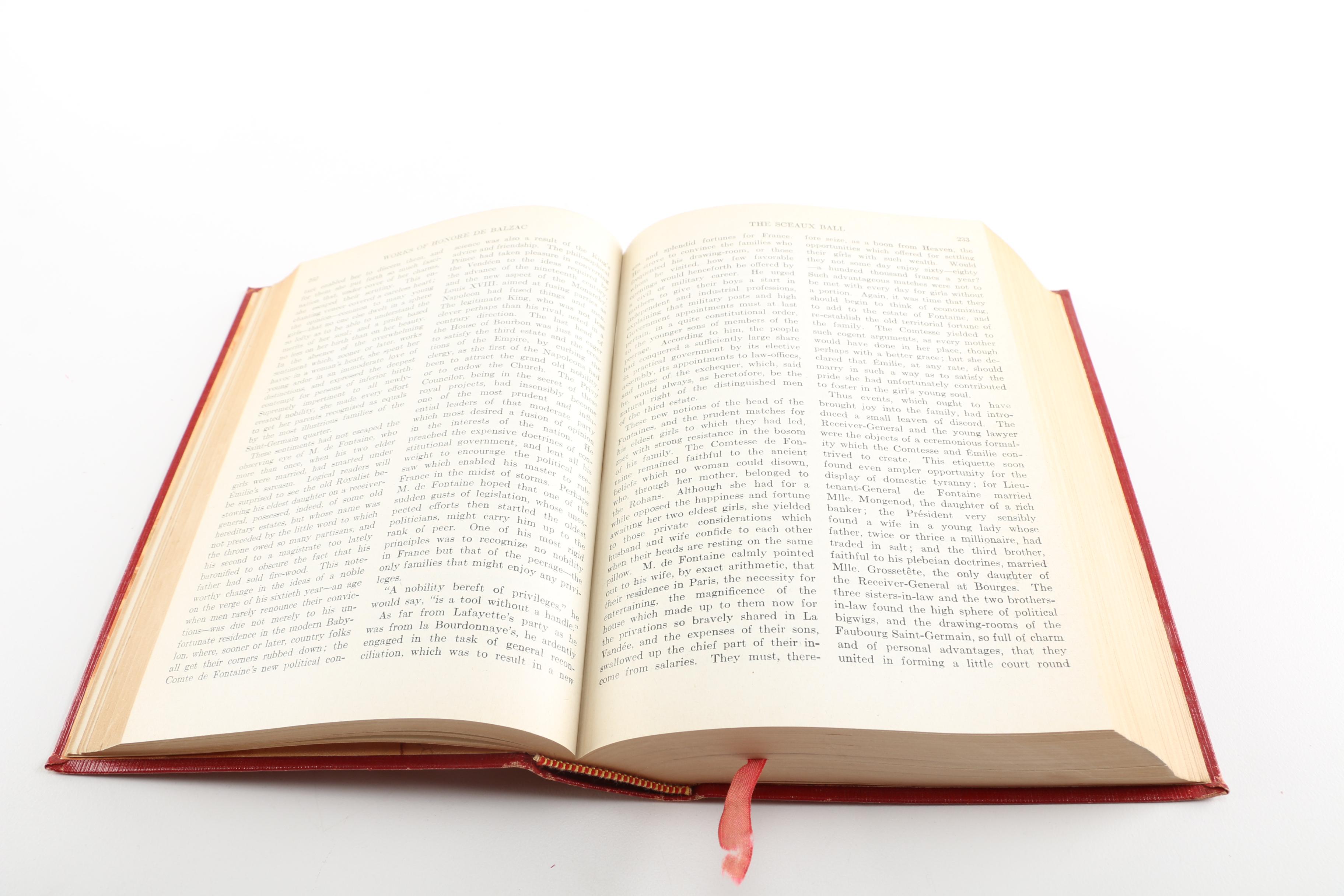 Collected Works of Rudyard Kipling and Honore de Balzac