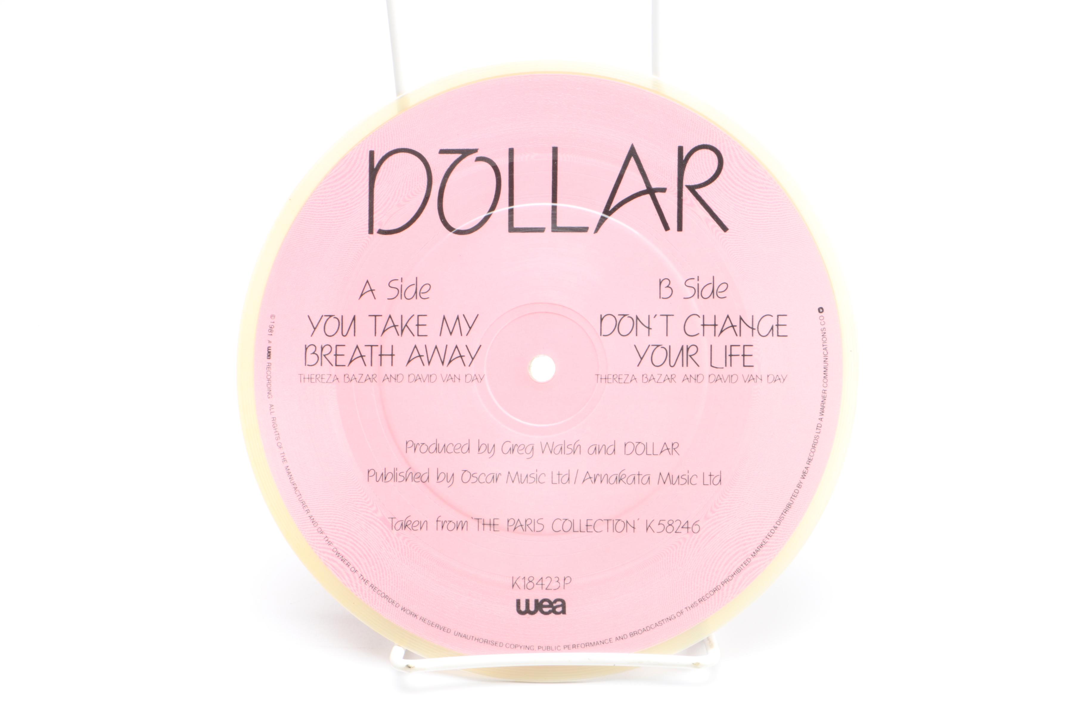 1980s Bon Jovi and Dollar Picture Discs