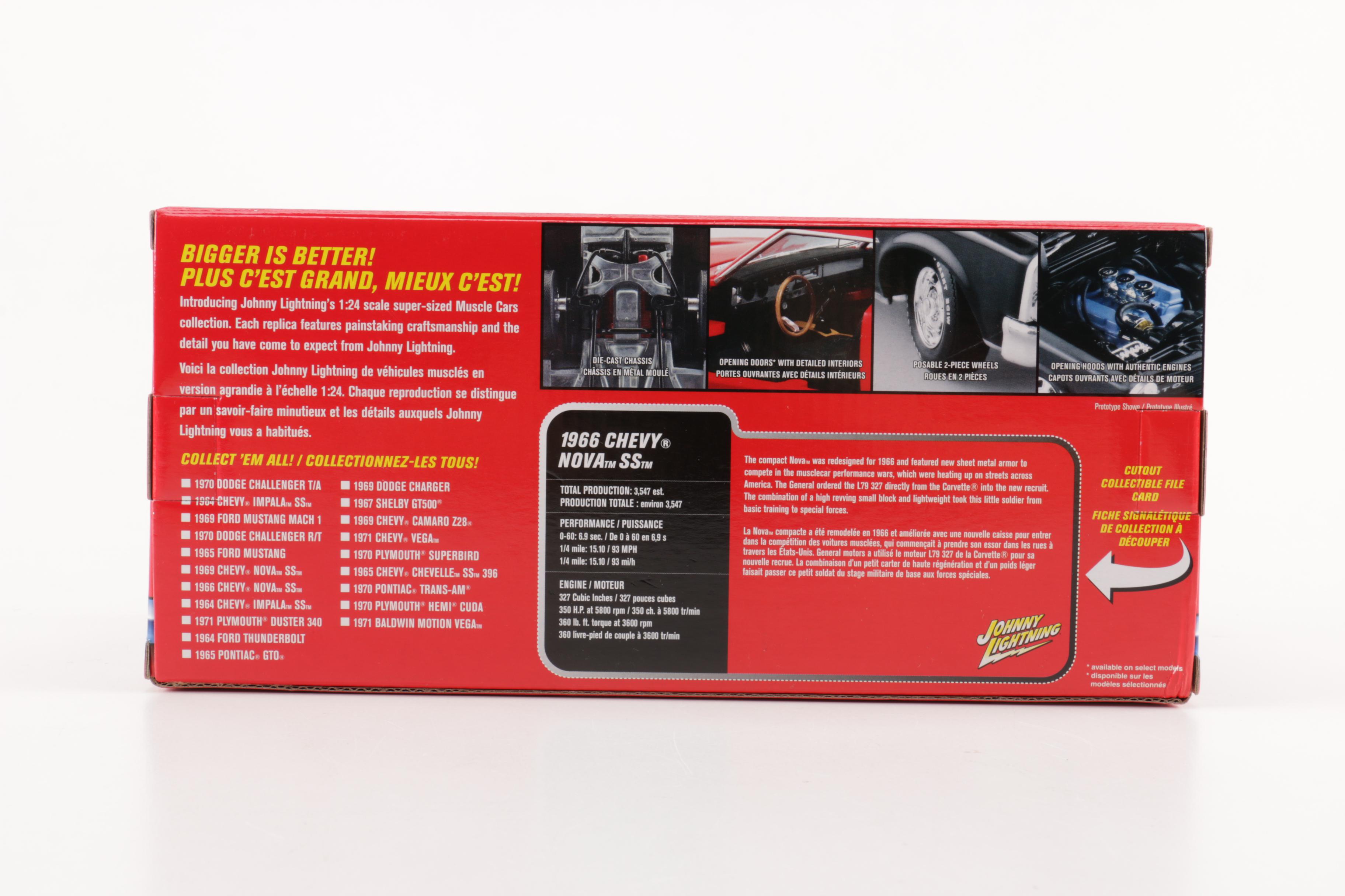 1966 Chevy Nova 66 Die-Cast Cars