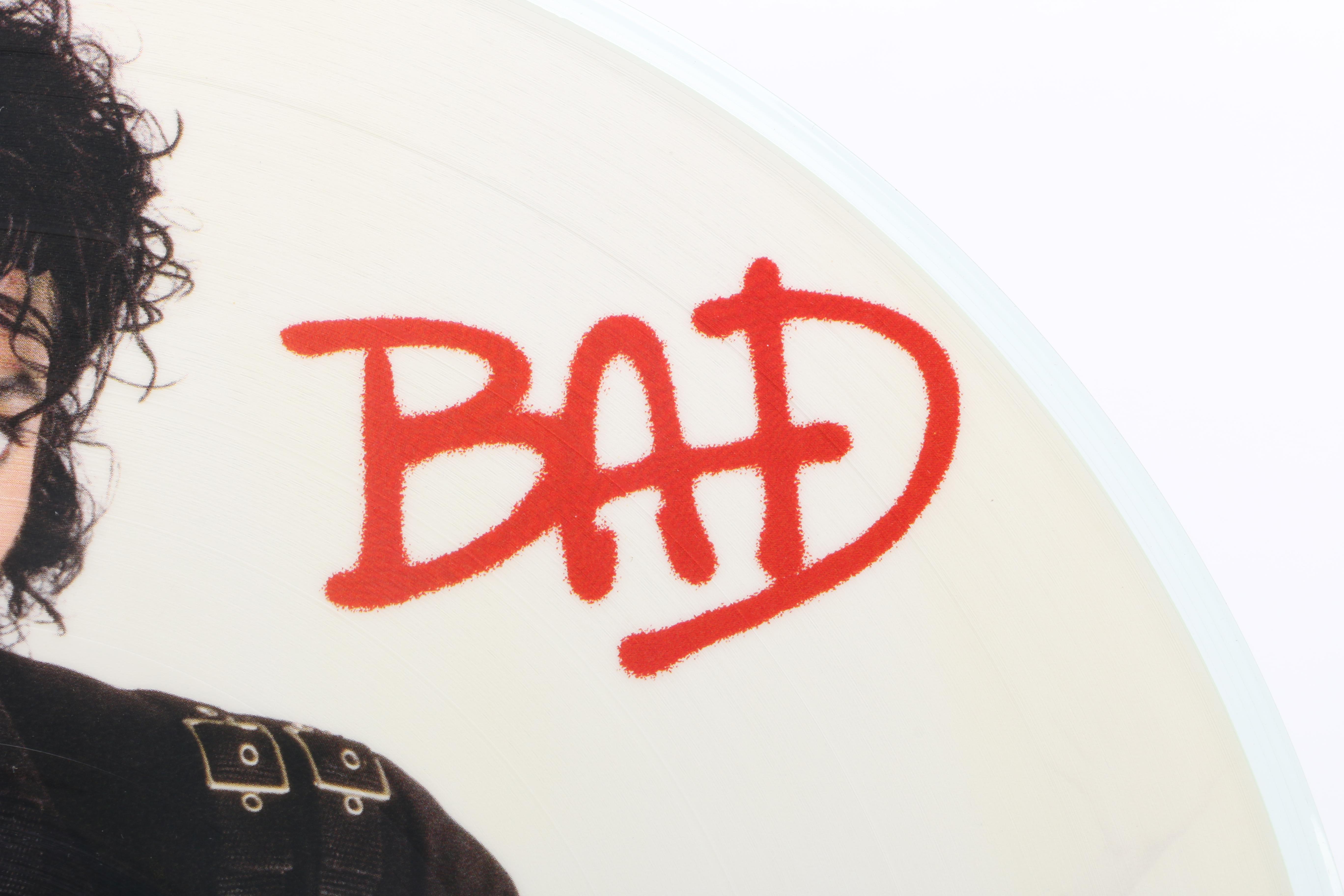 Michael Jackson 1987 "Bad" Picture Disc
