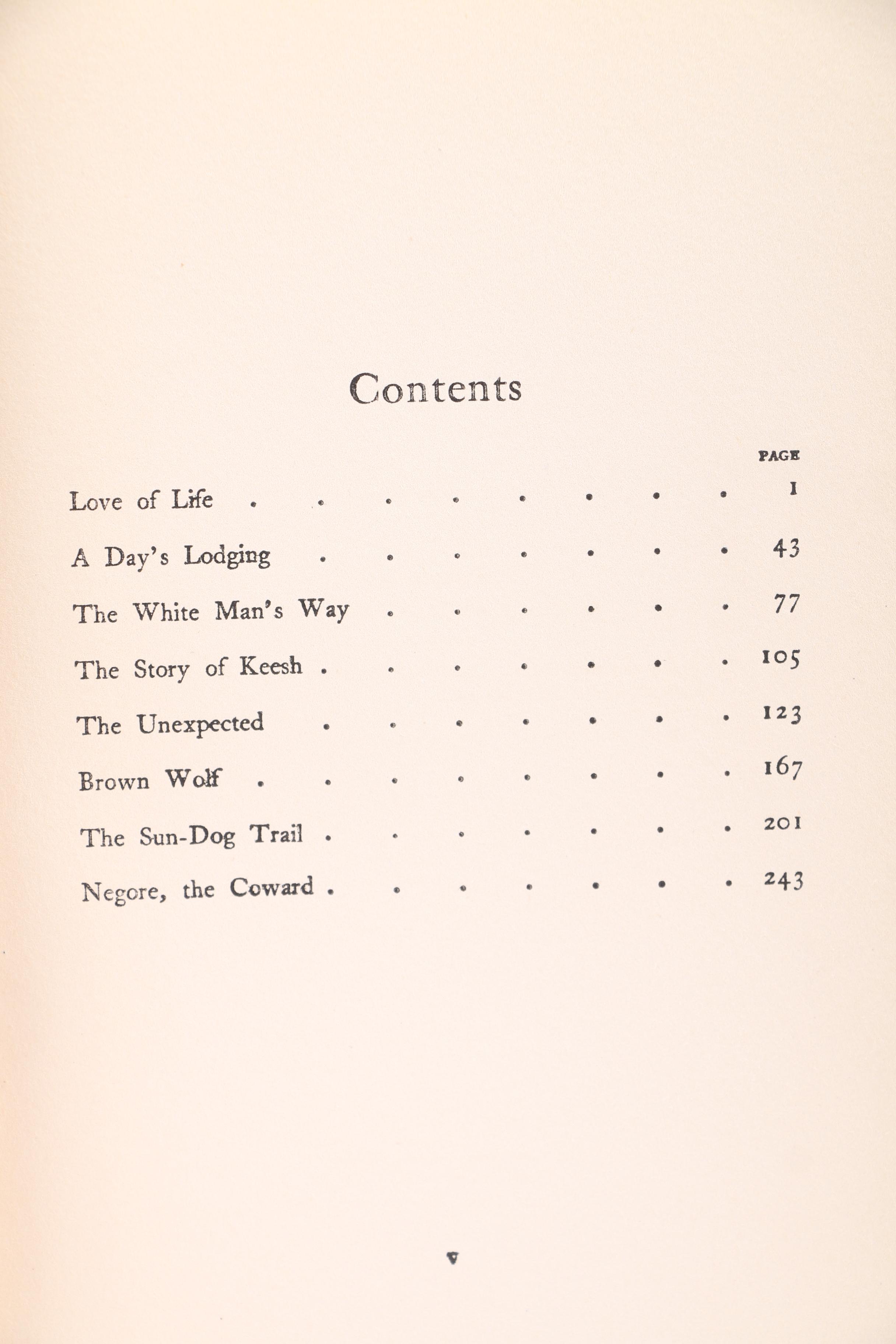 Collection of Antique Authorized Editions of Jack London Novels