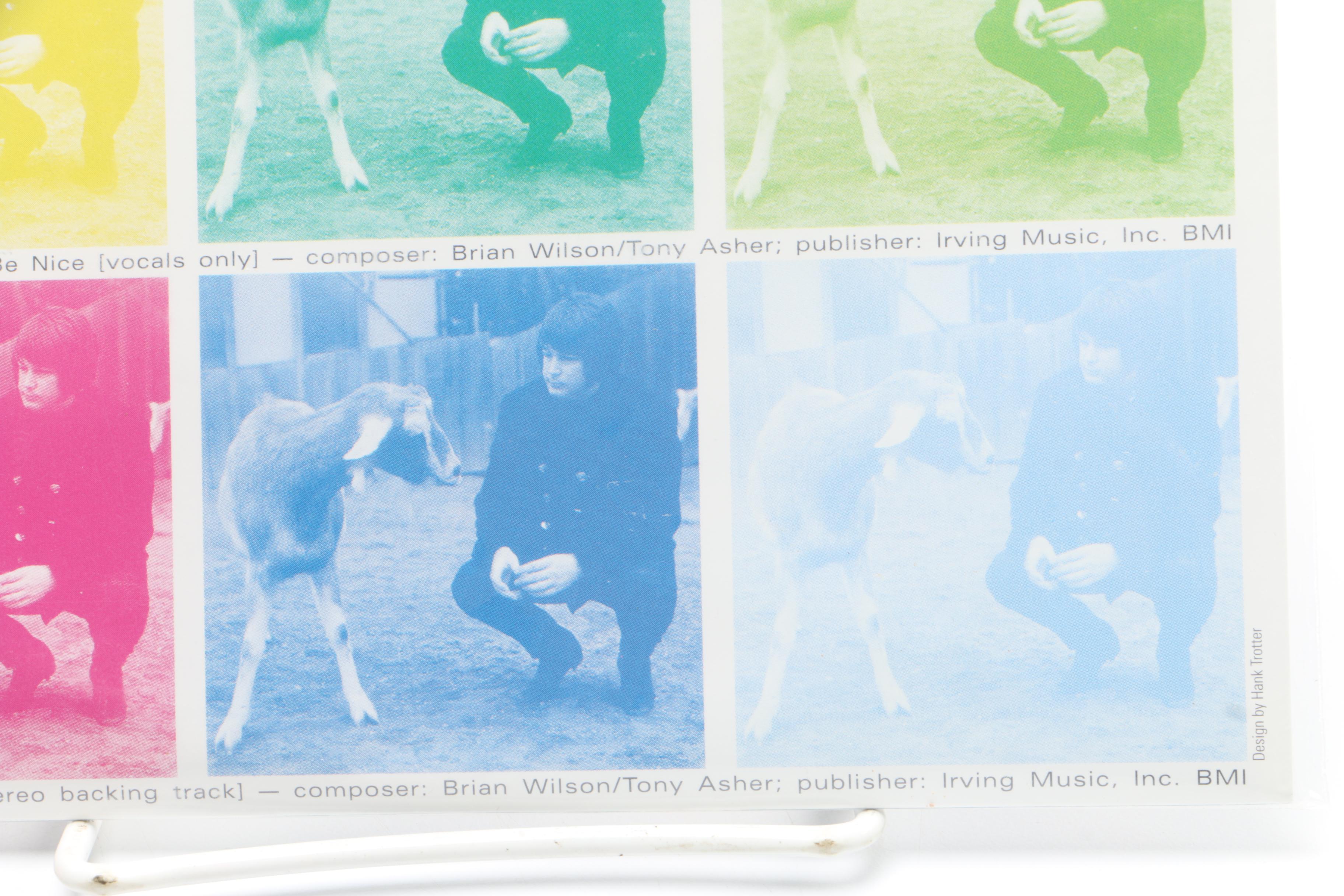 Beach Boys 1996 "I Just Wasn't Made For These Times" Single on Sub Pop