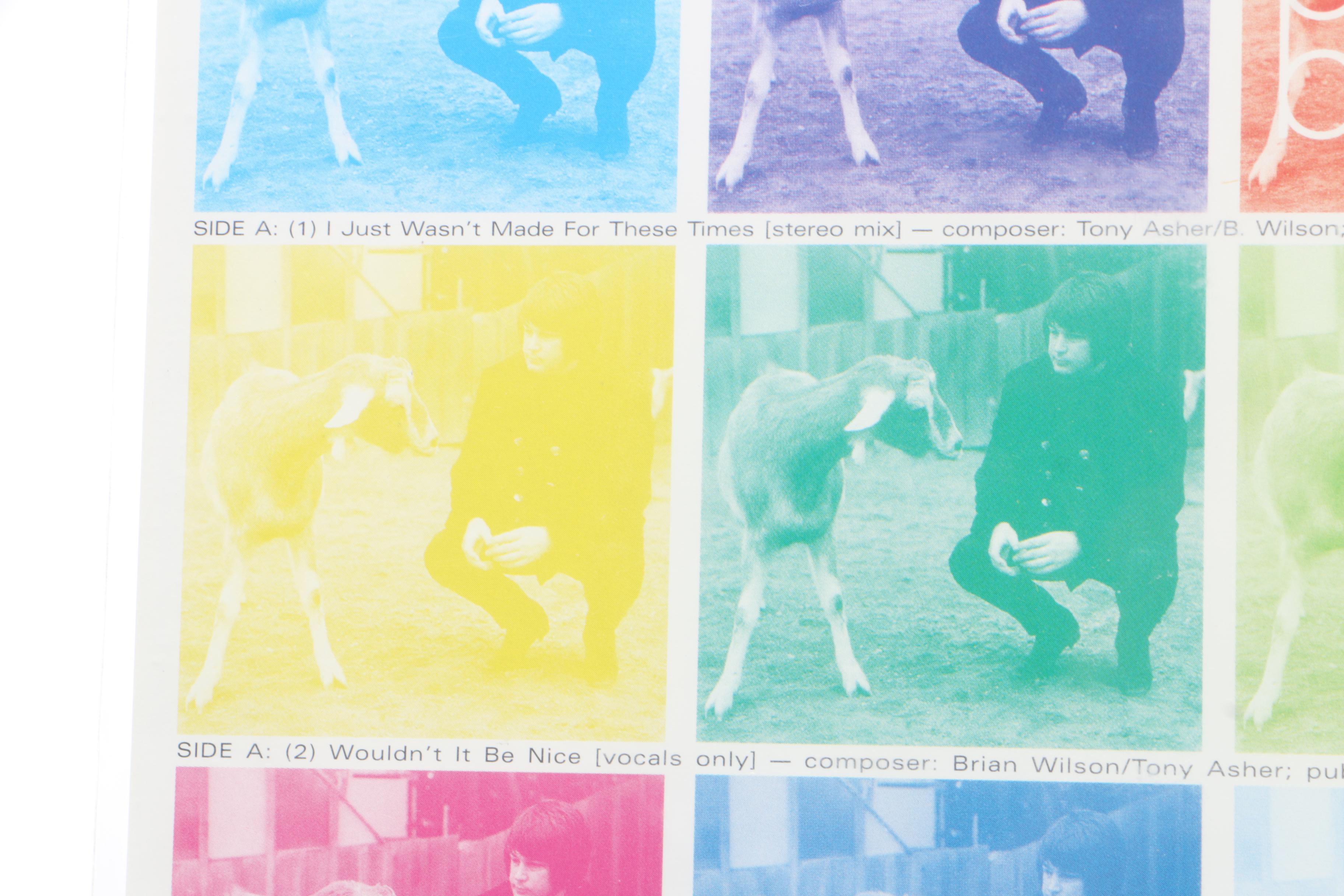 Beach Boys 1996 "I Just Wasn't Made For These Times" Single on Sub Pop