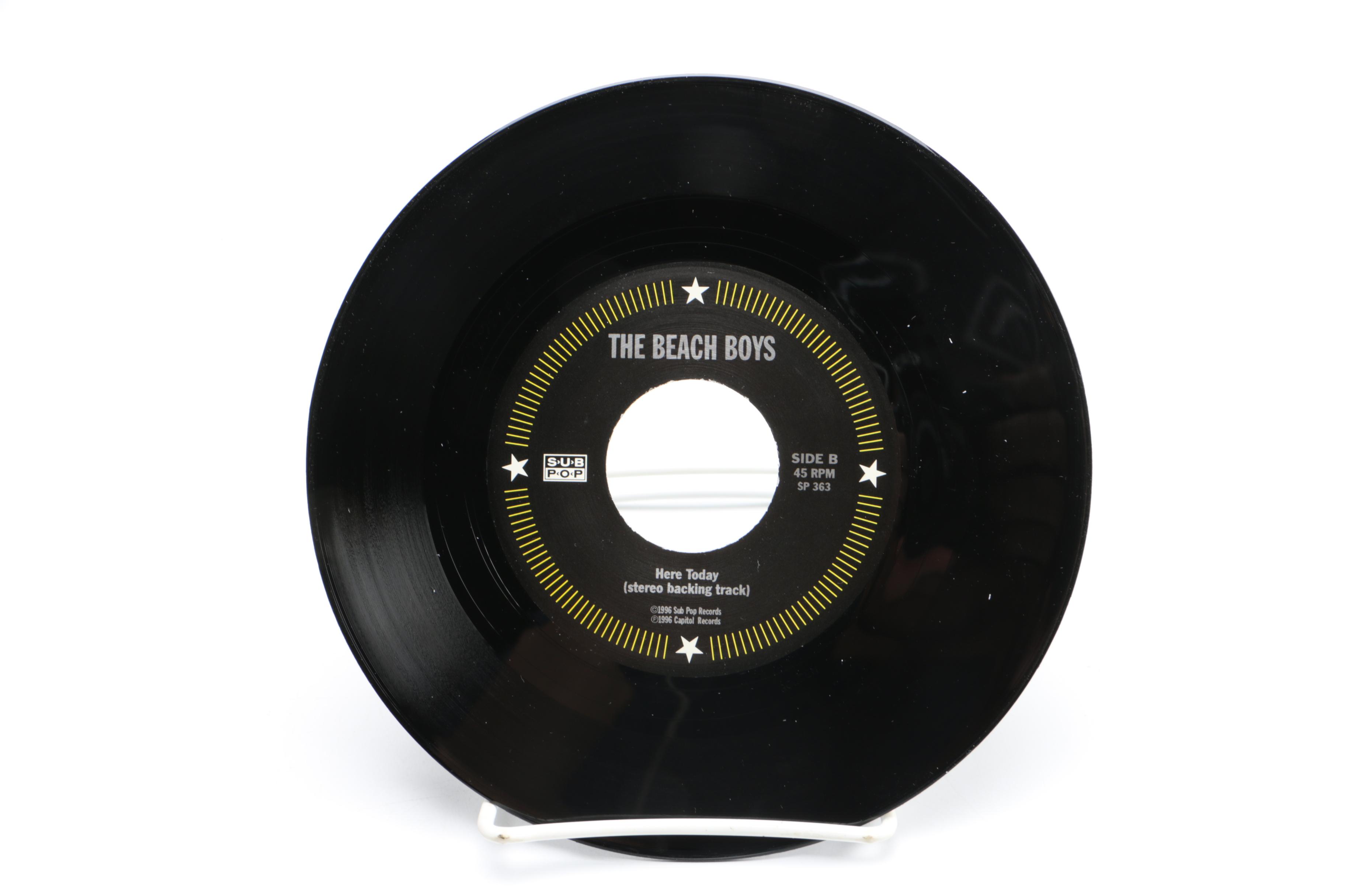 Beach Boys 1996 "I Just Wasn't Made For These Times" Single on Sub Pop