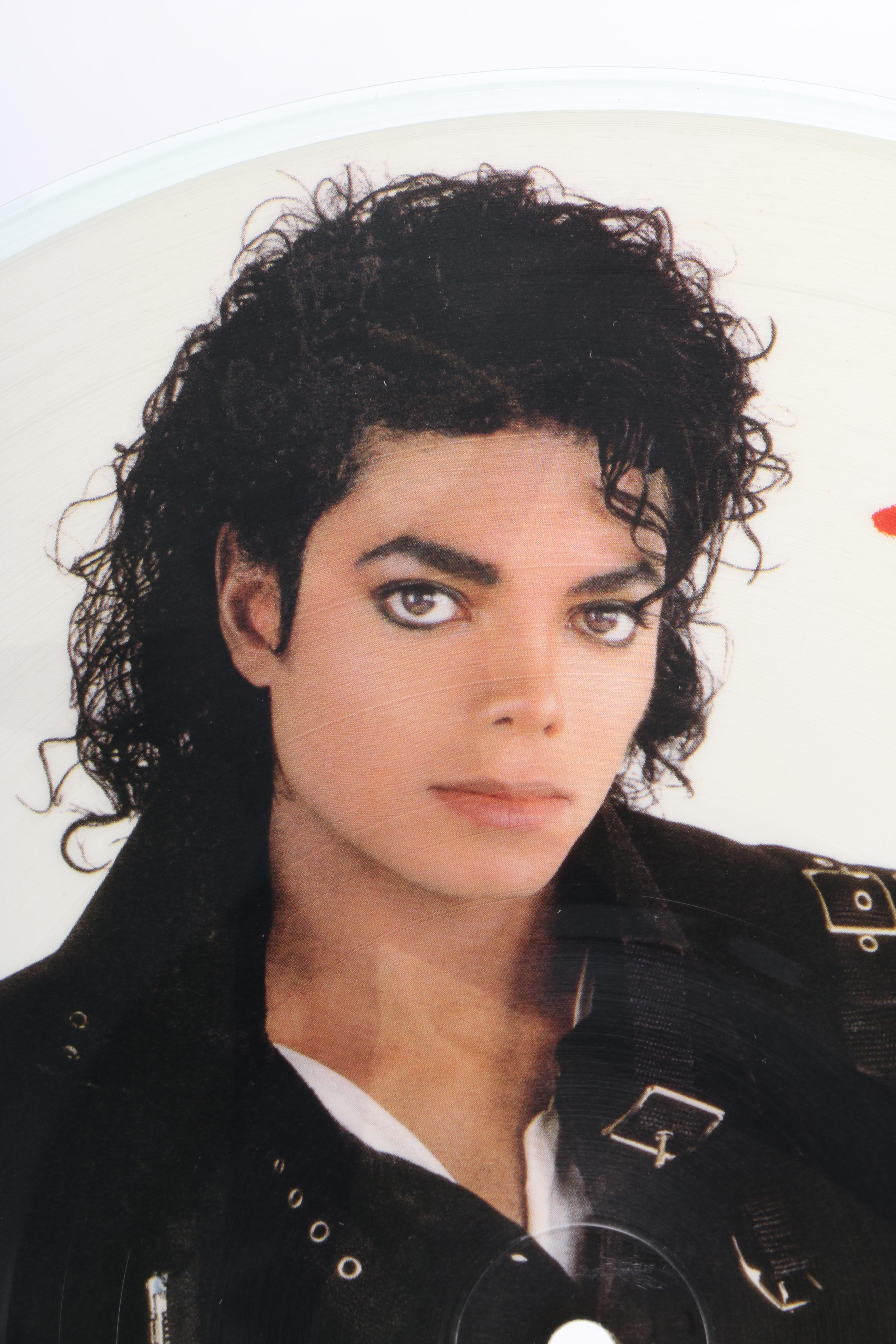 Michael Jackson 1987 "Bad" Picture Disc