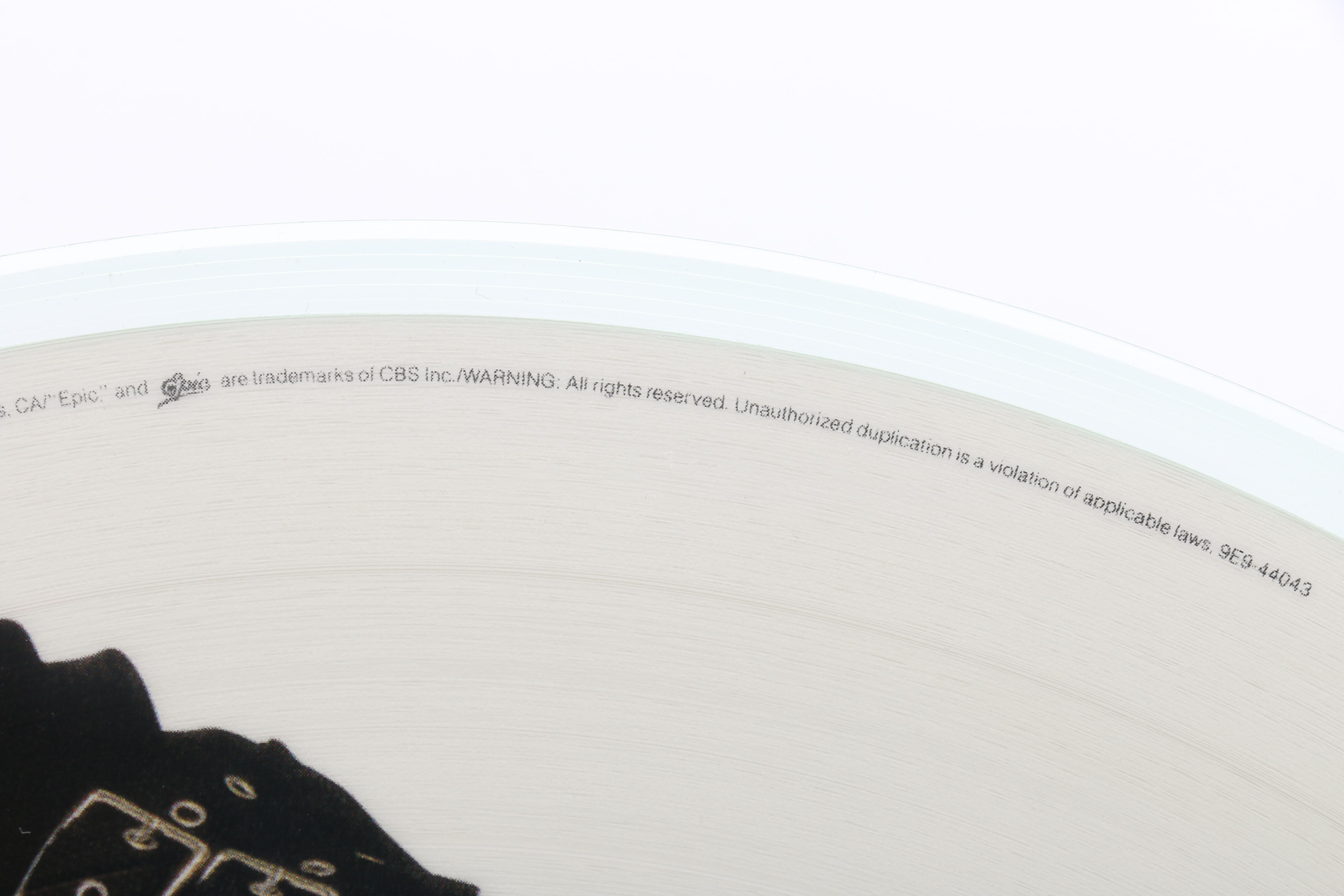 Michael Jackson 1987 "Bad" Picture Disc