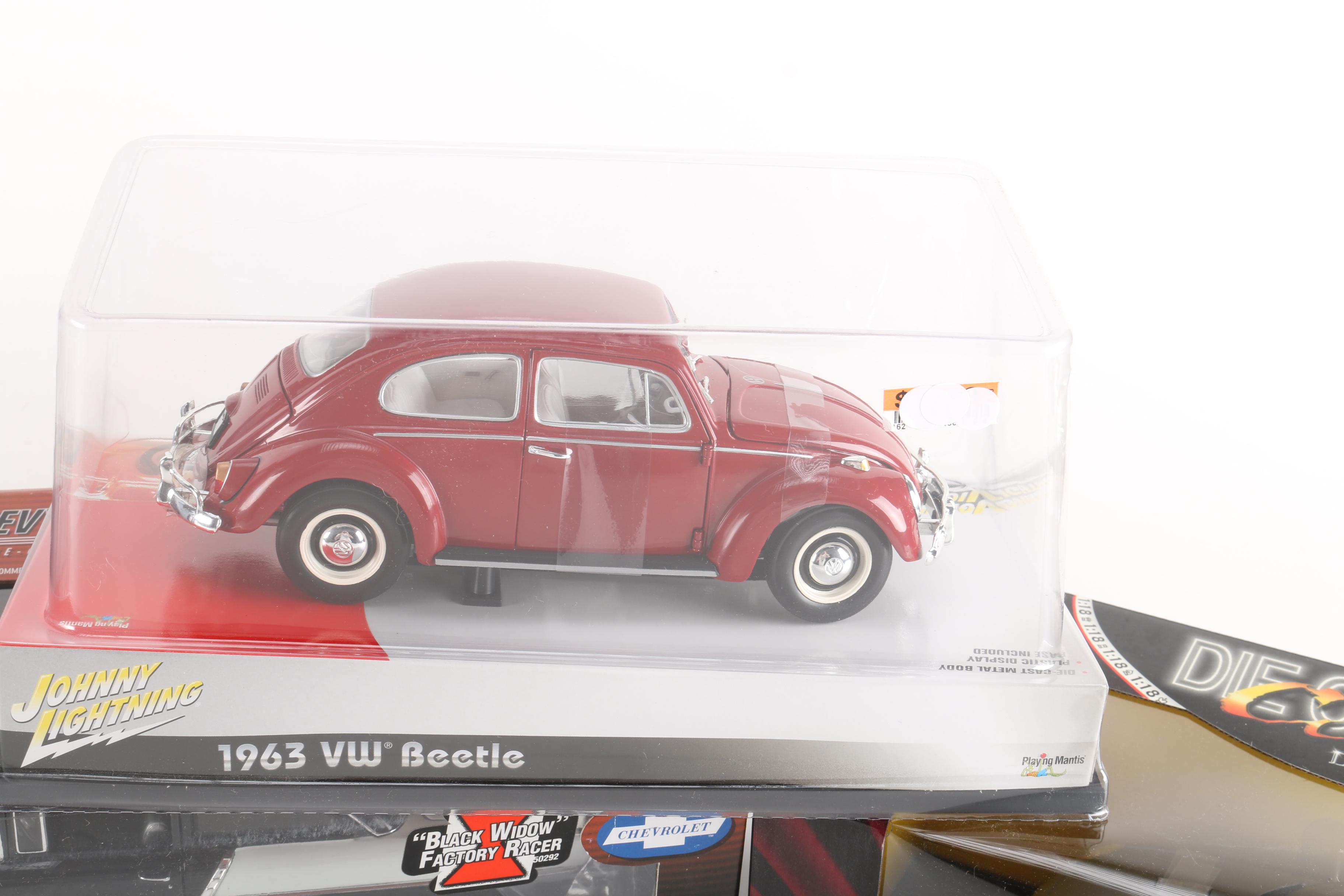 Collection of Five Die-Cast Cars