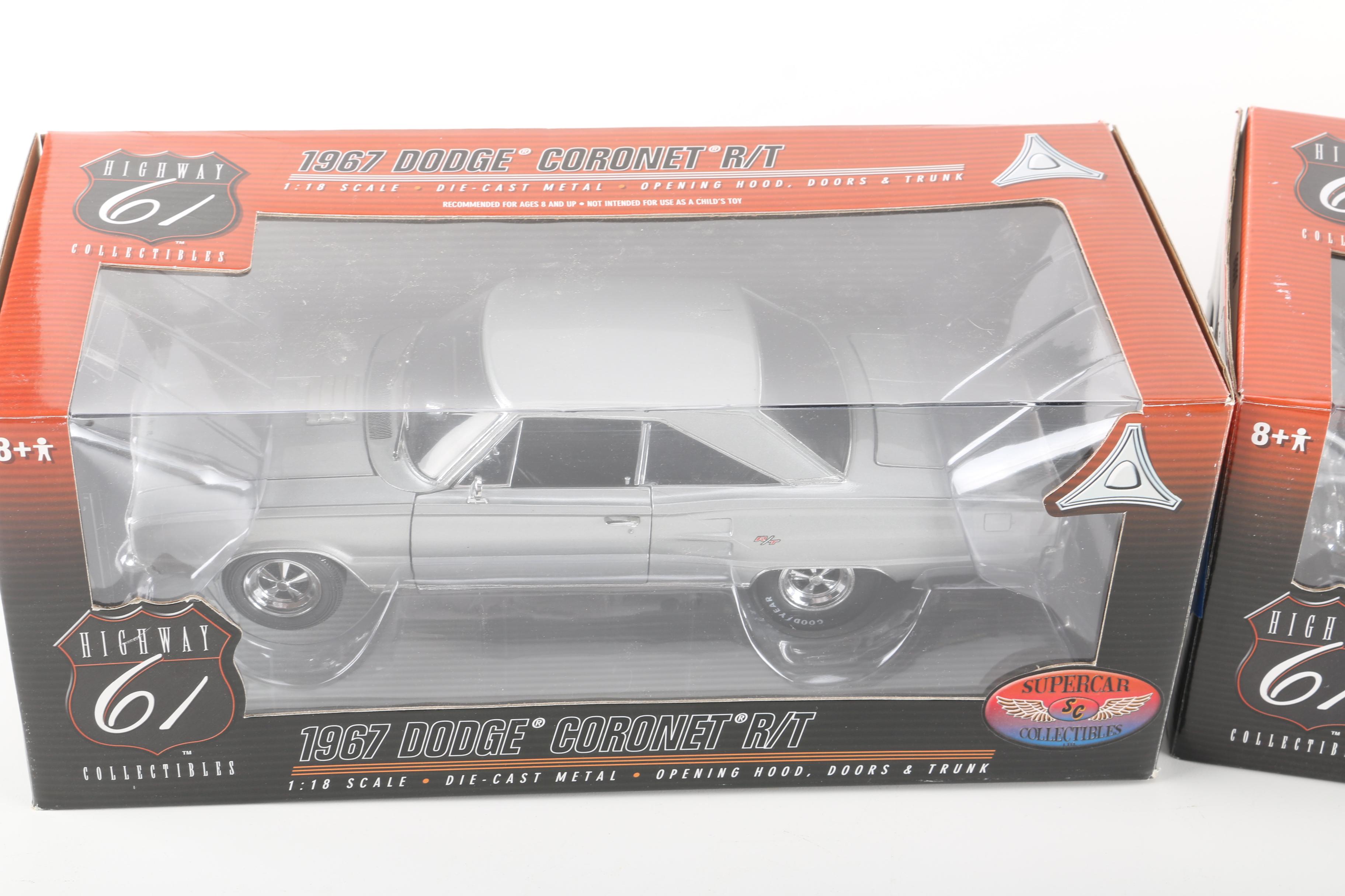 Collection of Five Die-Cast Cars